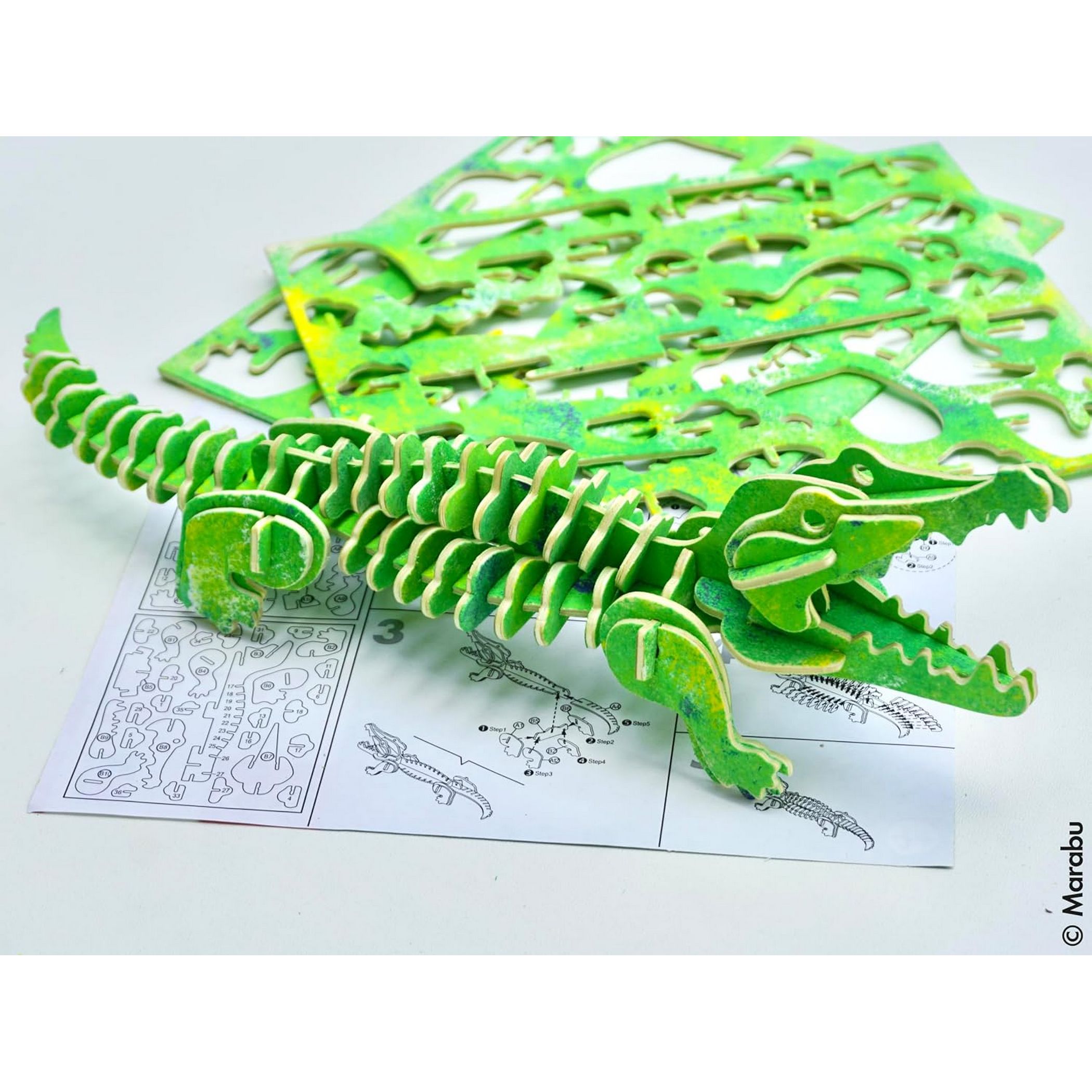 Marabu KiDS 3D Puzzle Krokodil