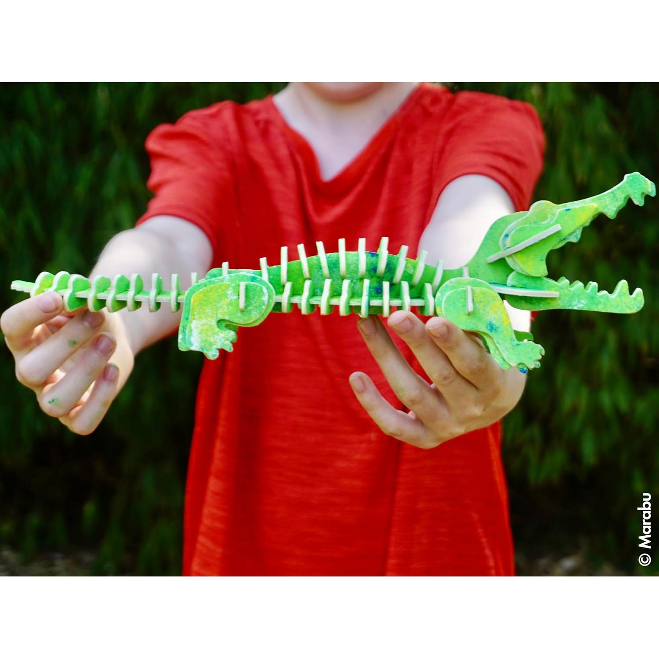 Marabu KiDS 3D Puzzle Krokodil
