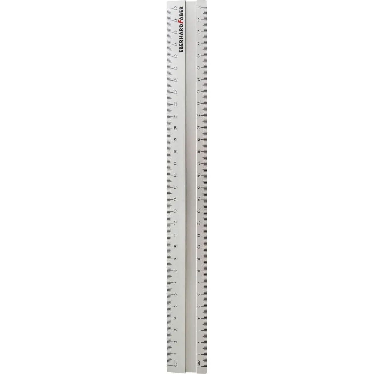 Eberhard Faber Aluminiumlineal 30 cm breit BK
