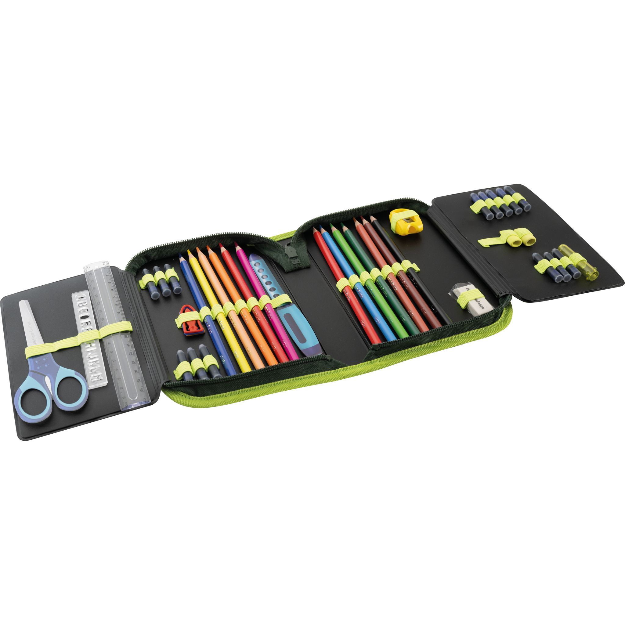 EBERHARD FABER Feder M�ppchen Etui DINO 42-teilig bef�llt