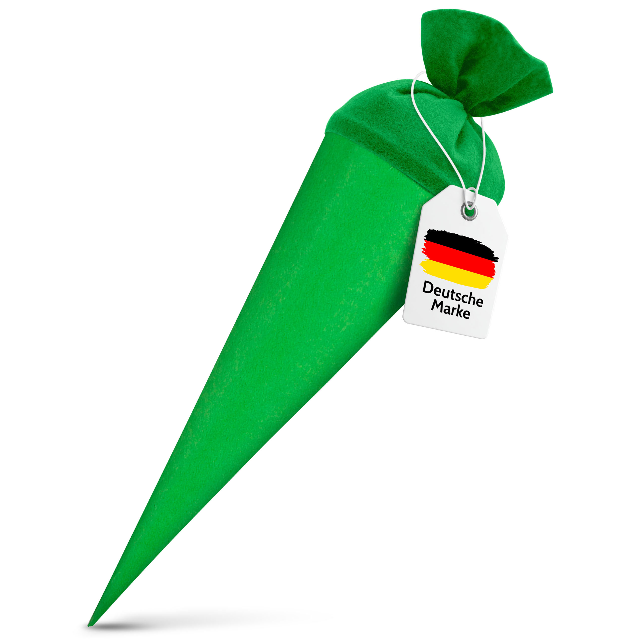 itenga Bastelschult�te 70cm rund mit Filzverschluss GR�N