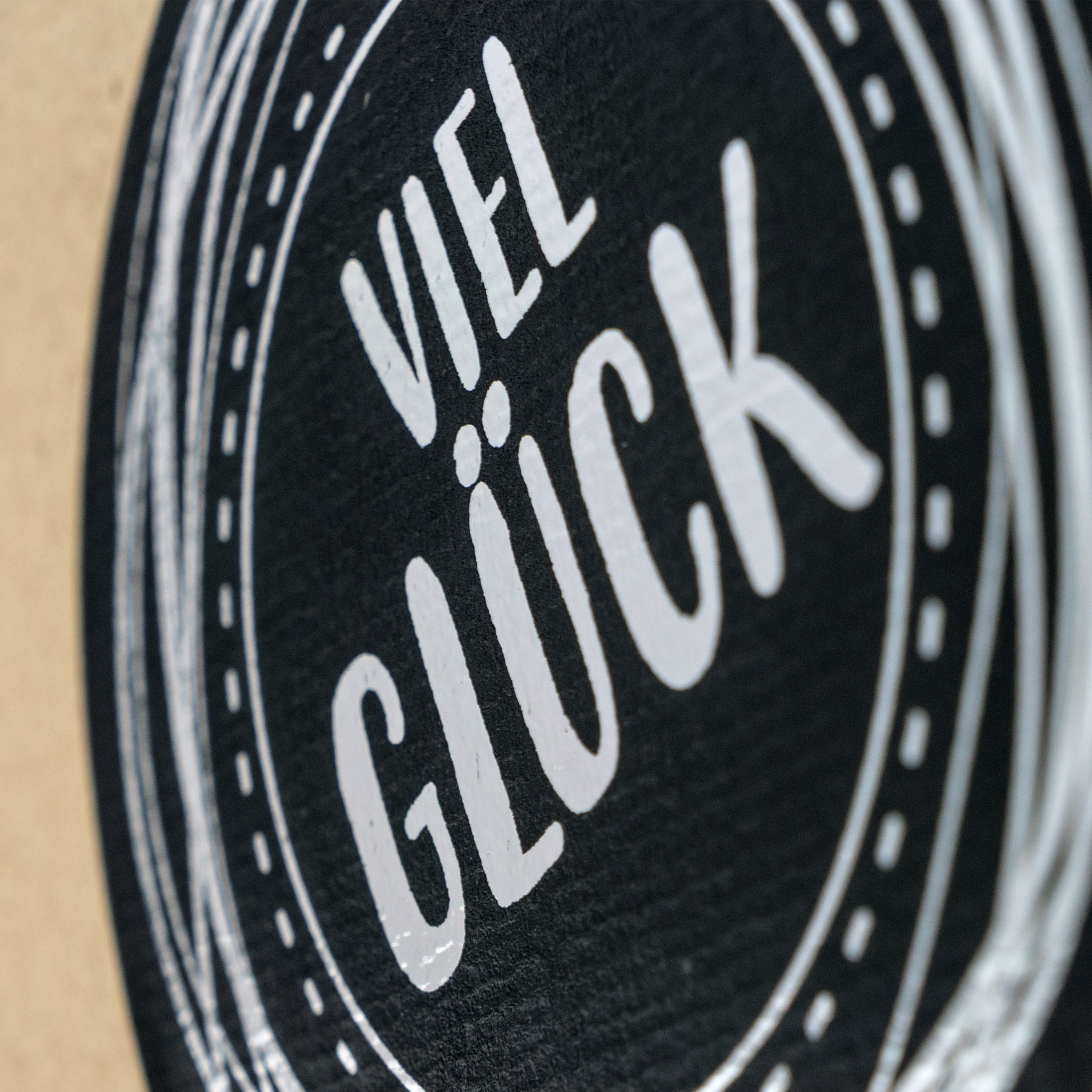 itenga Sticker 10 x Viel Gl�ck exklusiv mit SilberFolier...
