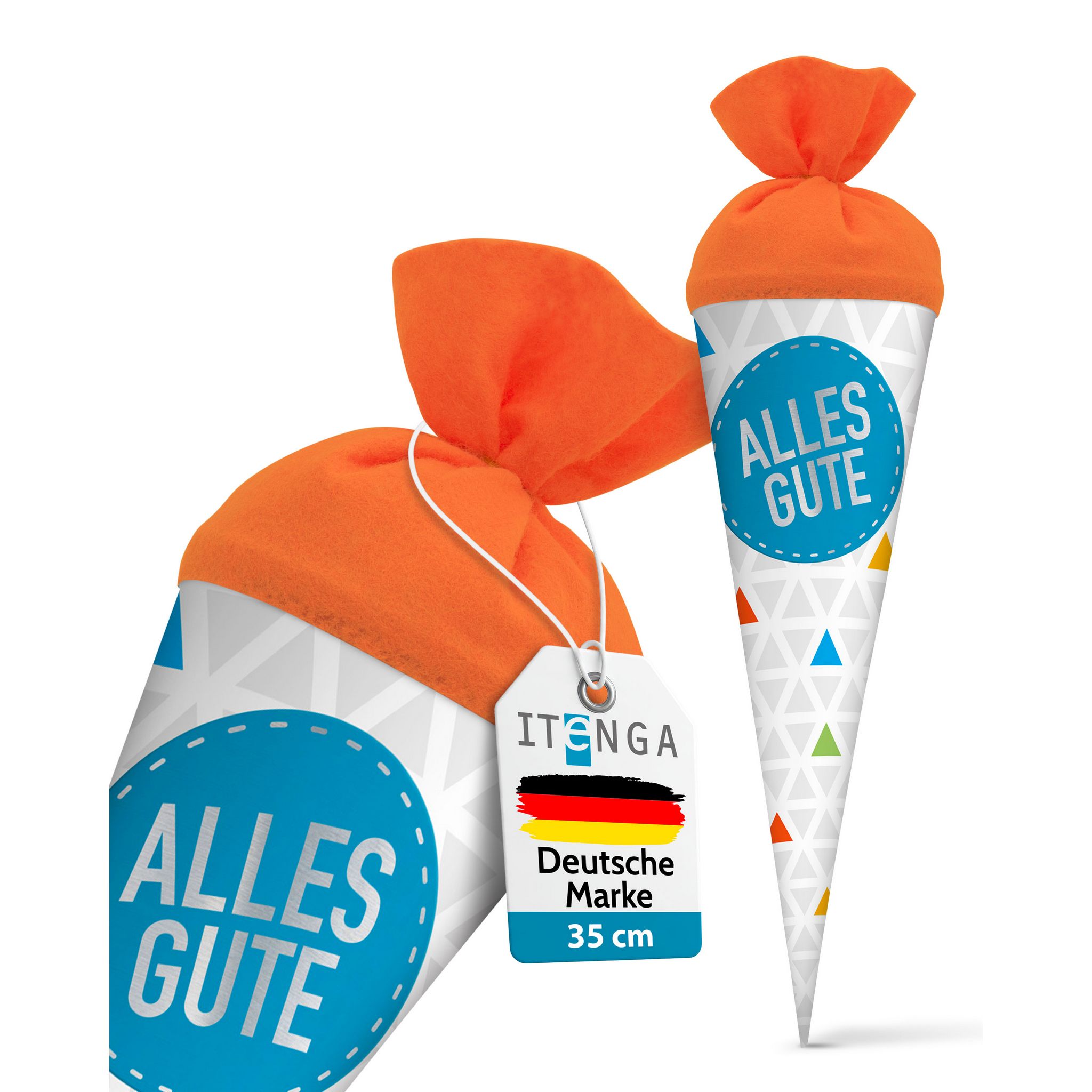 itenga Geschwisterschult�te 35cm Dreiecke ALLES GUTE Ges...
