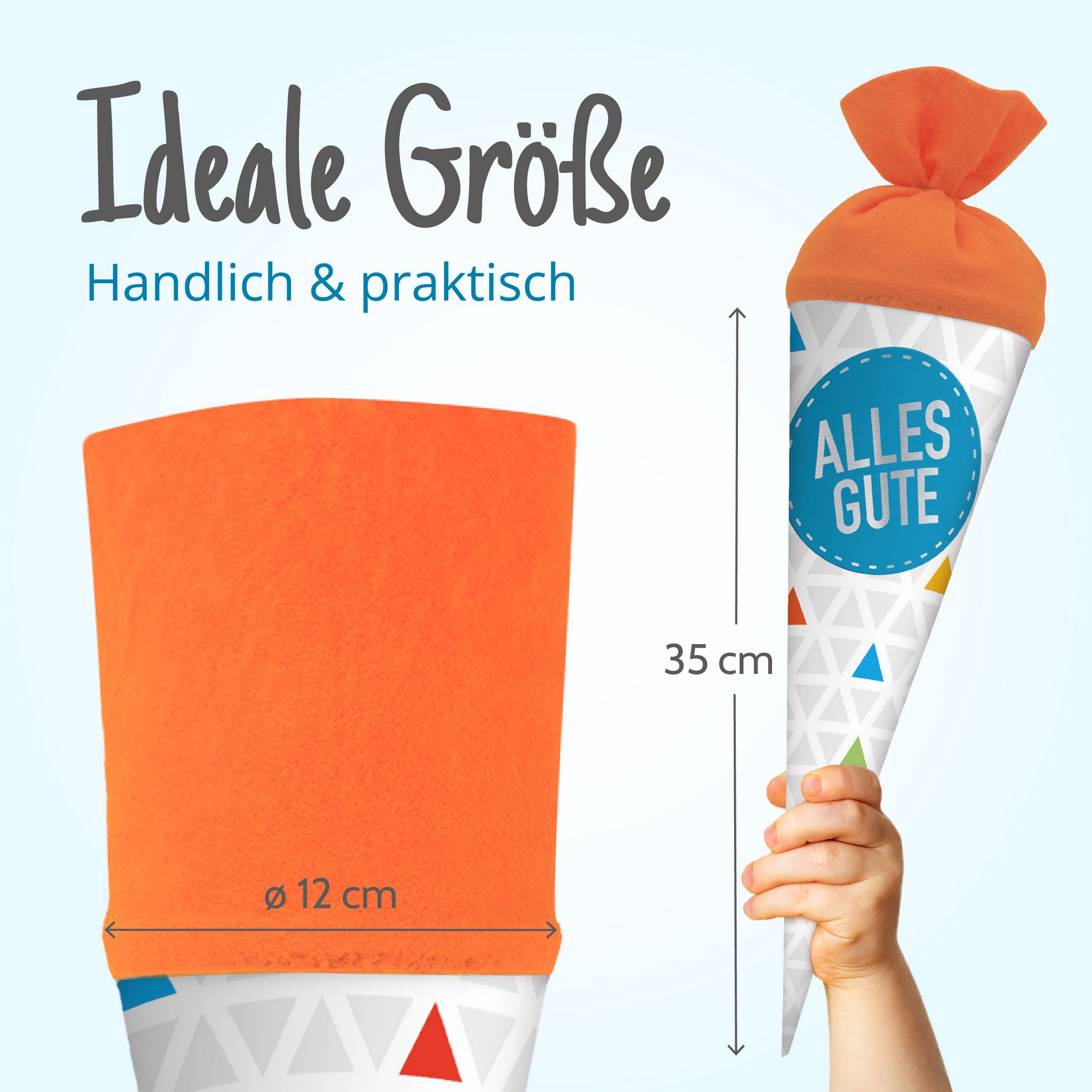 itenga Geschwisterschult�te 35cm Dreiecke ALLES GUTE Ges...