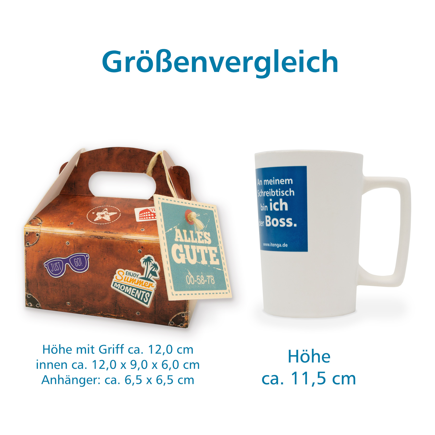 itenga Reisekoffer Geldgeschenk Verpackung Gl�ckwunsch G...