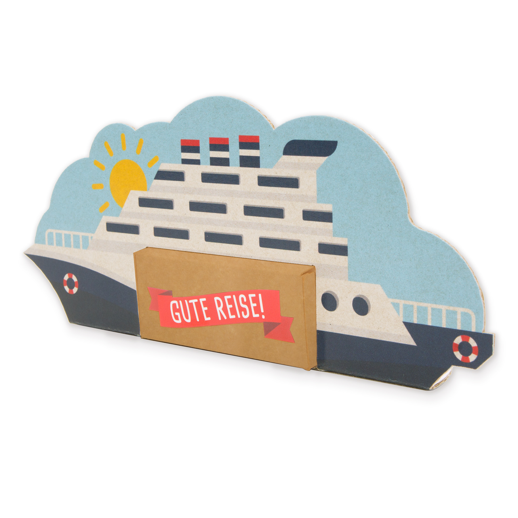 itenga Kreuzfahrtschiff Geldgeschenk Verpackung Gl�ckwun...