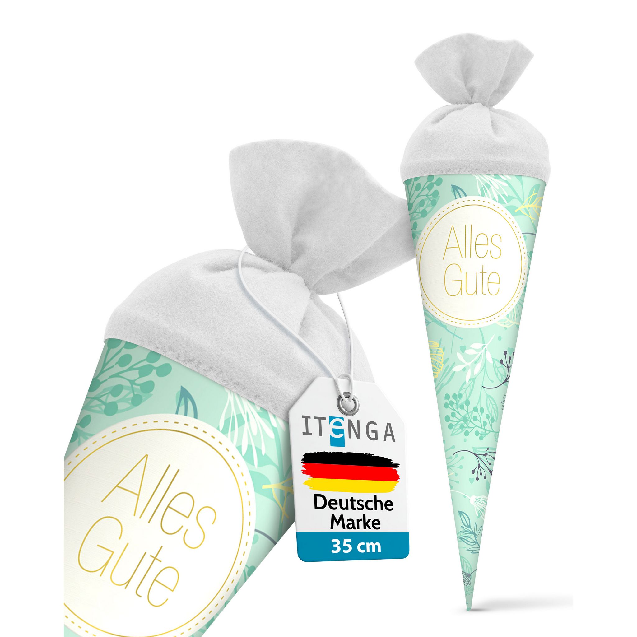 itenga Geschwisterschult�te 35cm Pflanzen ALLES GUTE Ges...