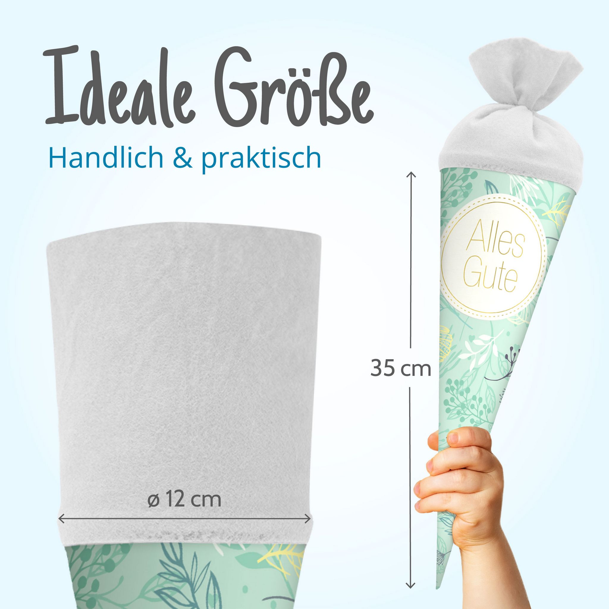 itenga Geschwisterschult�te 35cm Pflanzen ALLES GUTE Ges...