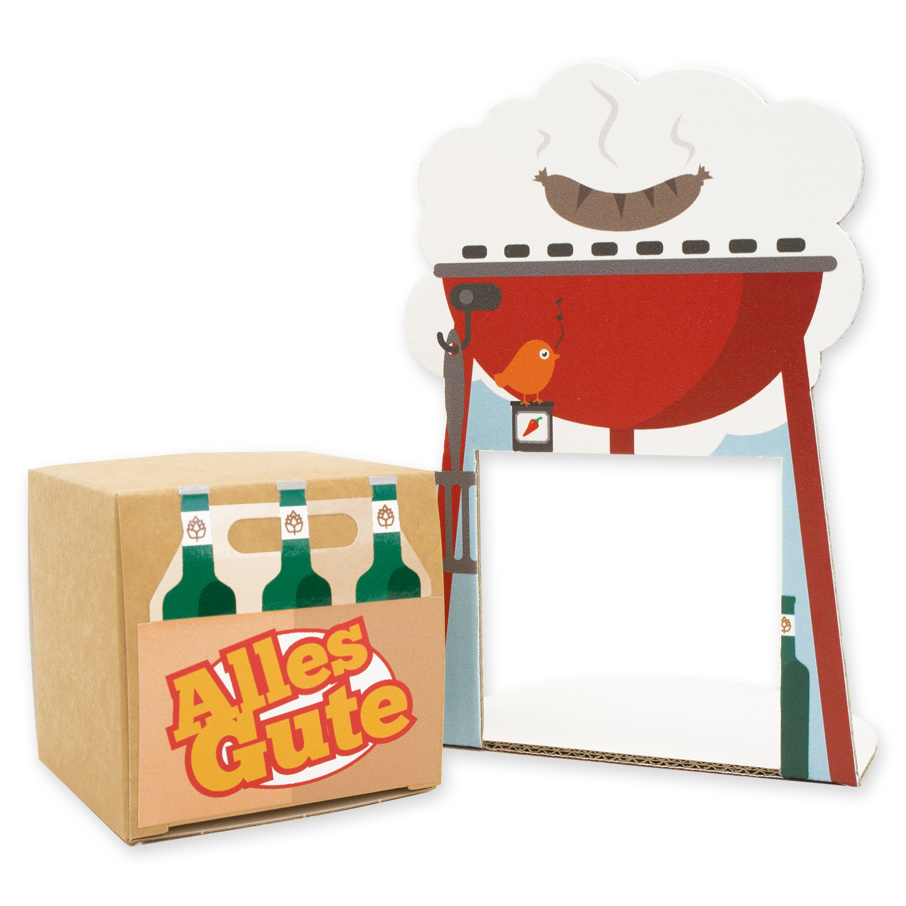 itenga Geldgeschenkverpackung BBQ Kugelgrill