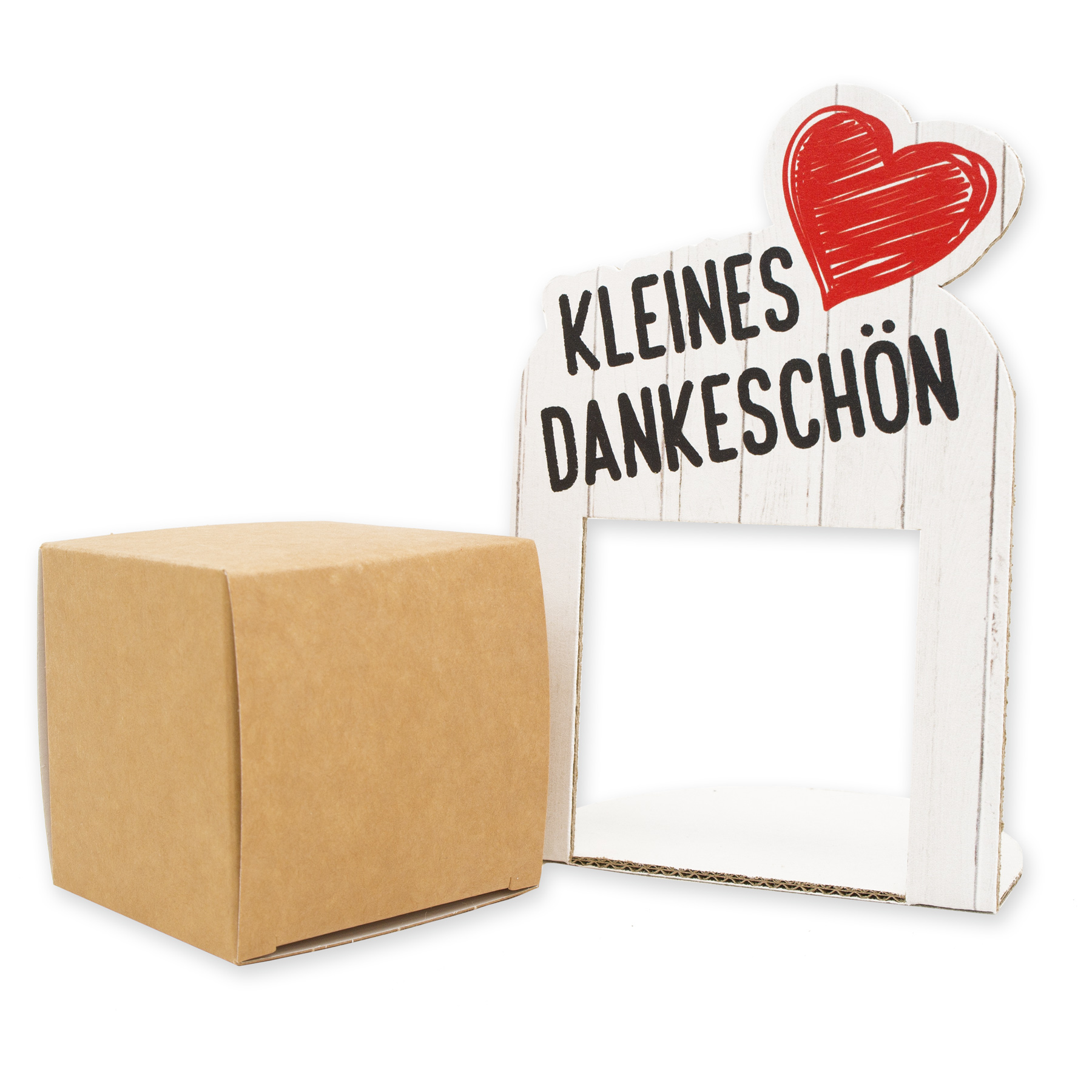 itenga Geldgeschenkverpackung Kleines Dankesch�n Herz
