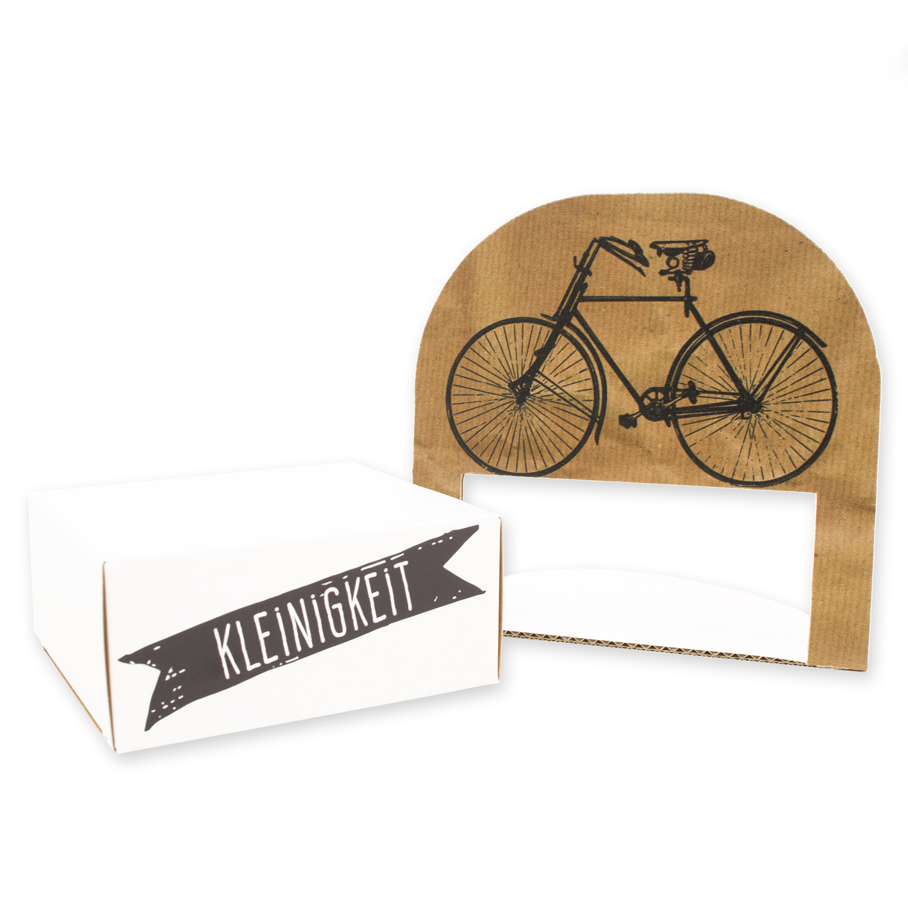 itenga Geldgeschenkverpackung Fahrrad Vintage mit Sticke...