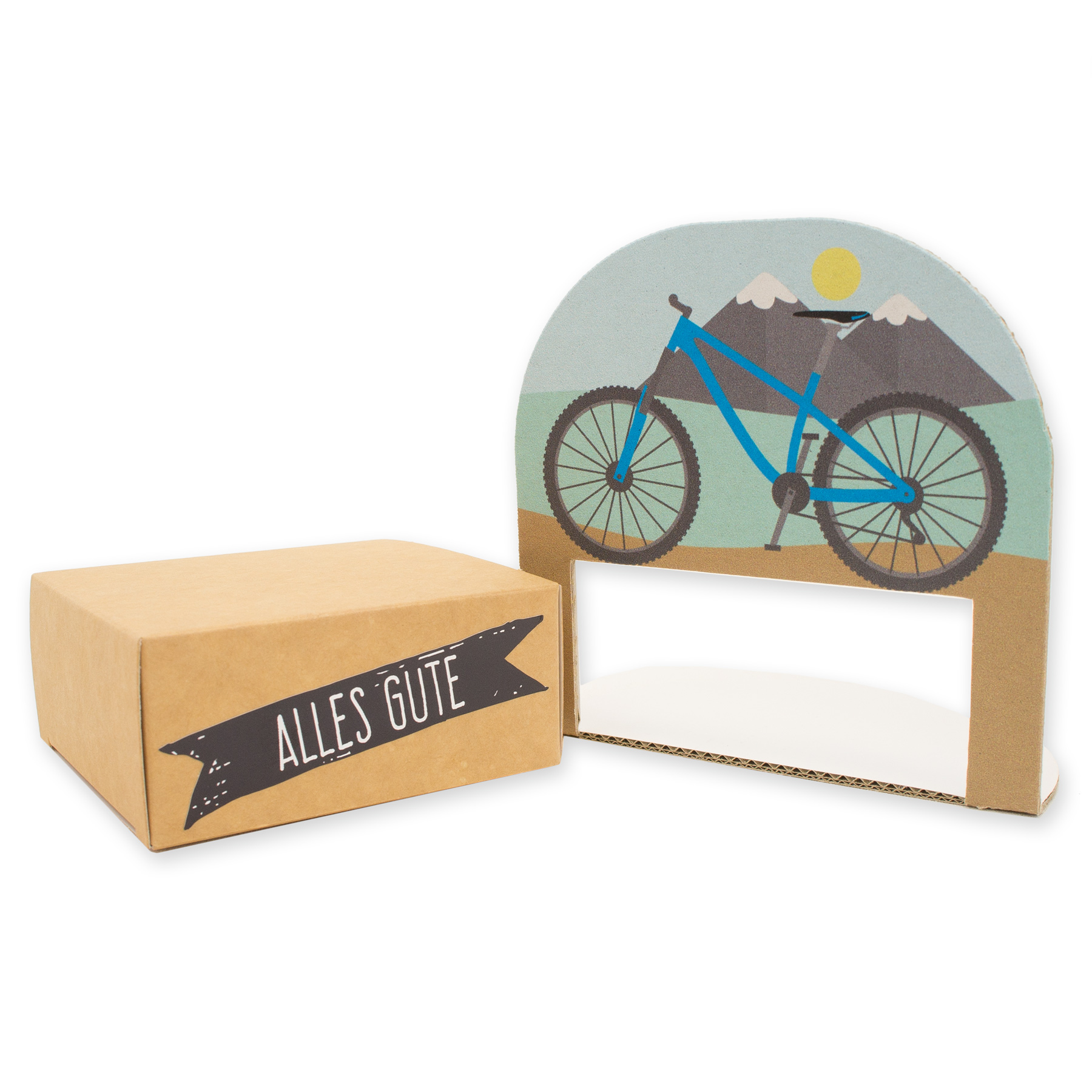 itenga Geldgeschenkverpackung Fahrrad Mountainbike moder...