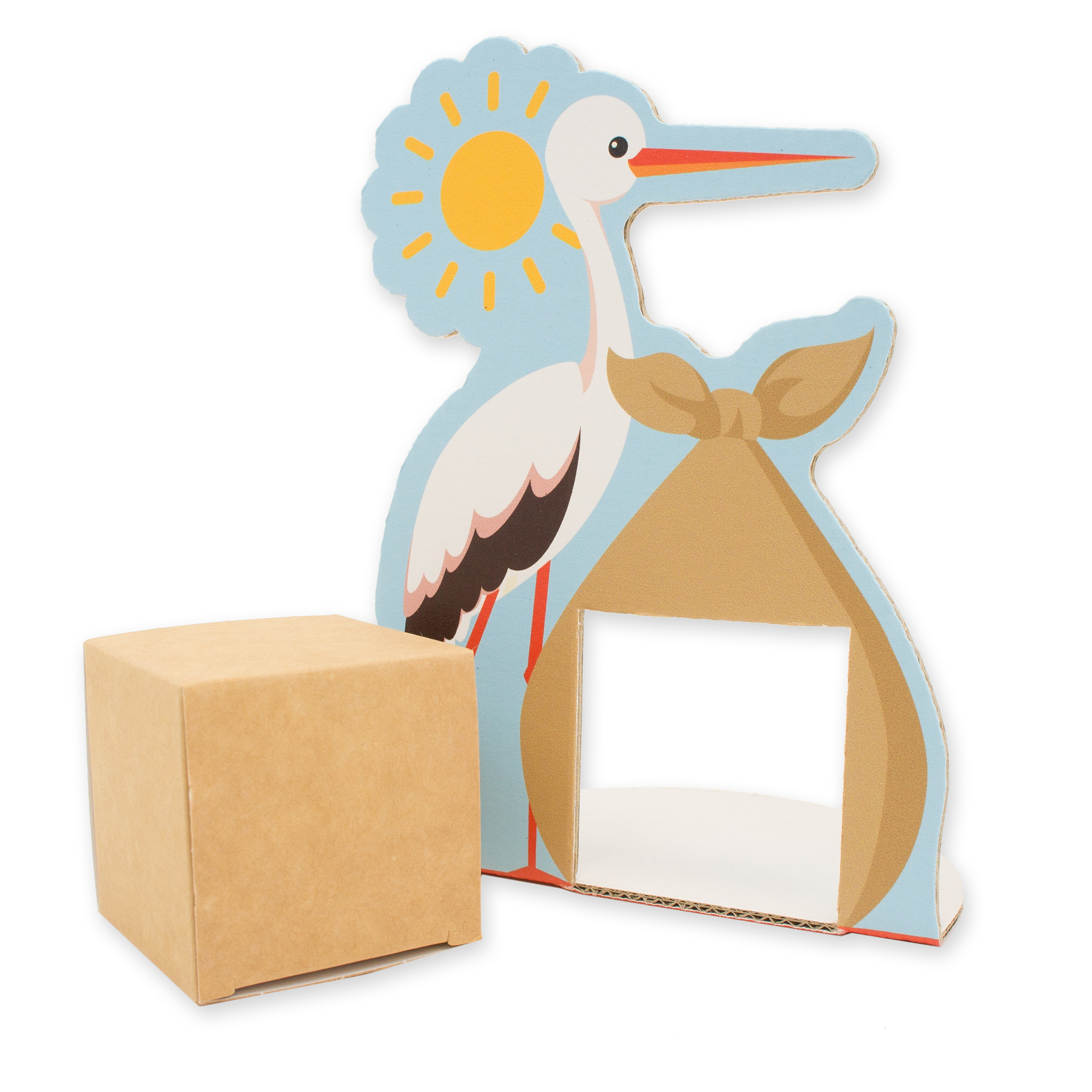 itenga Geldgeschenkverpackung Storch