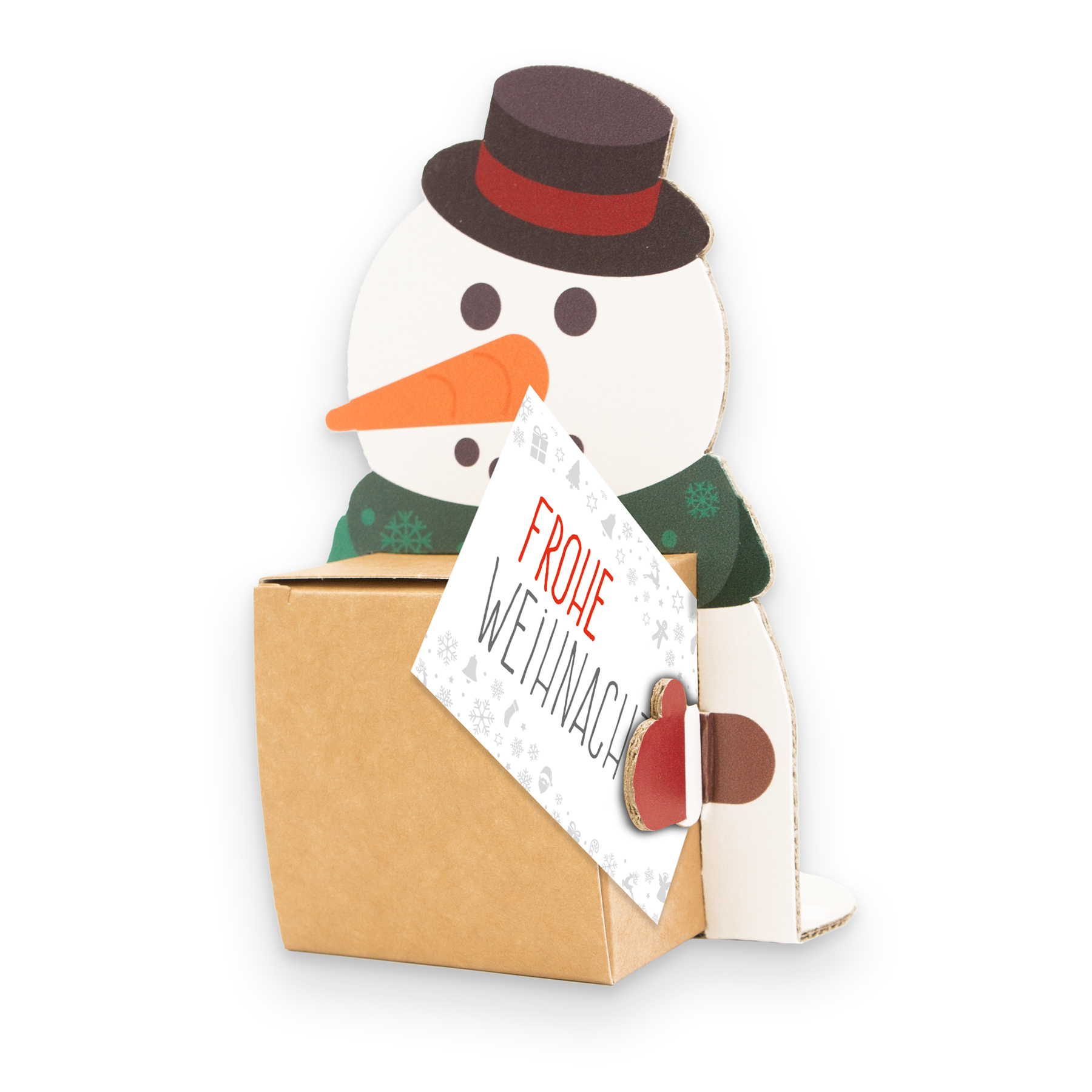 itenga Geschenkverpackung Schneemann (Motiv 24)