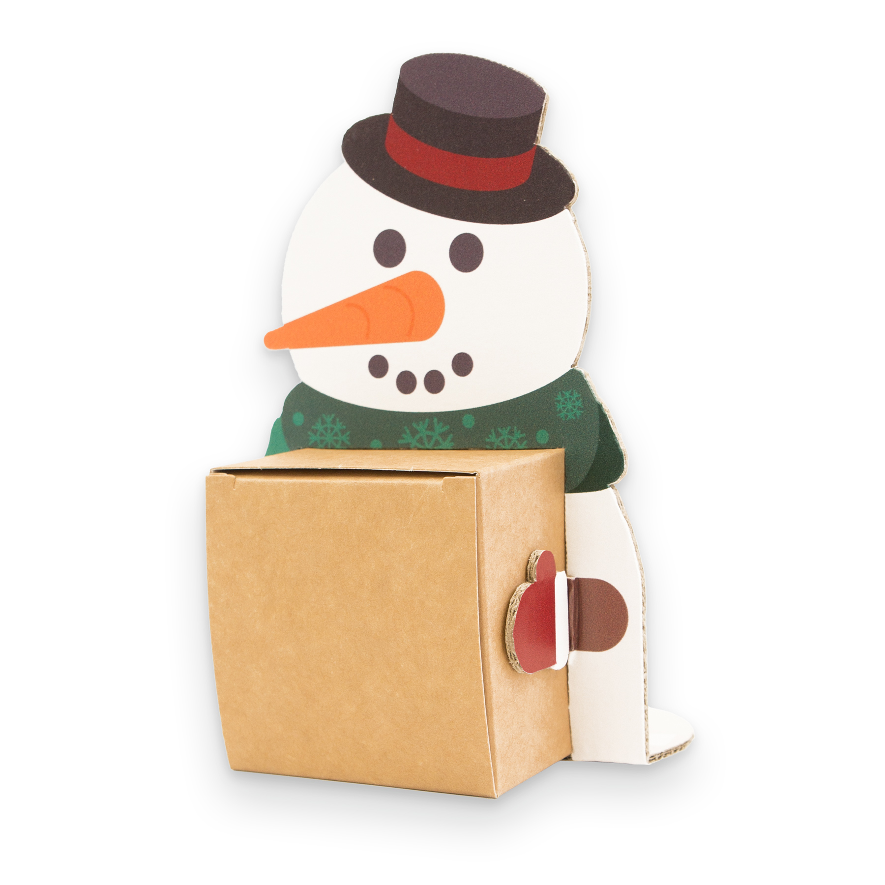itenga Geschenkverpackung Schneemann (Motiv 24)