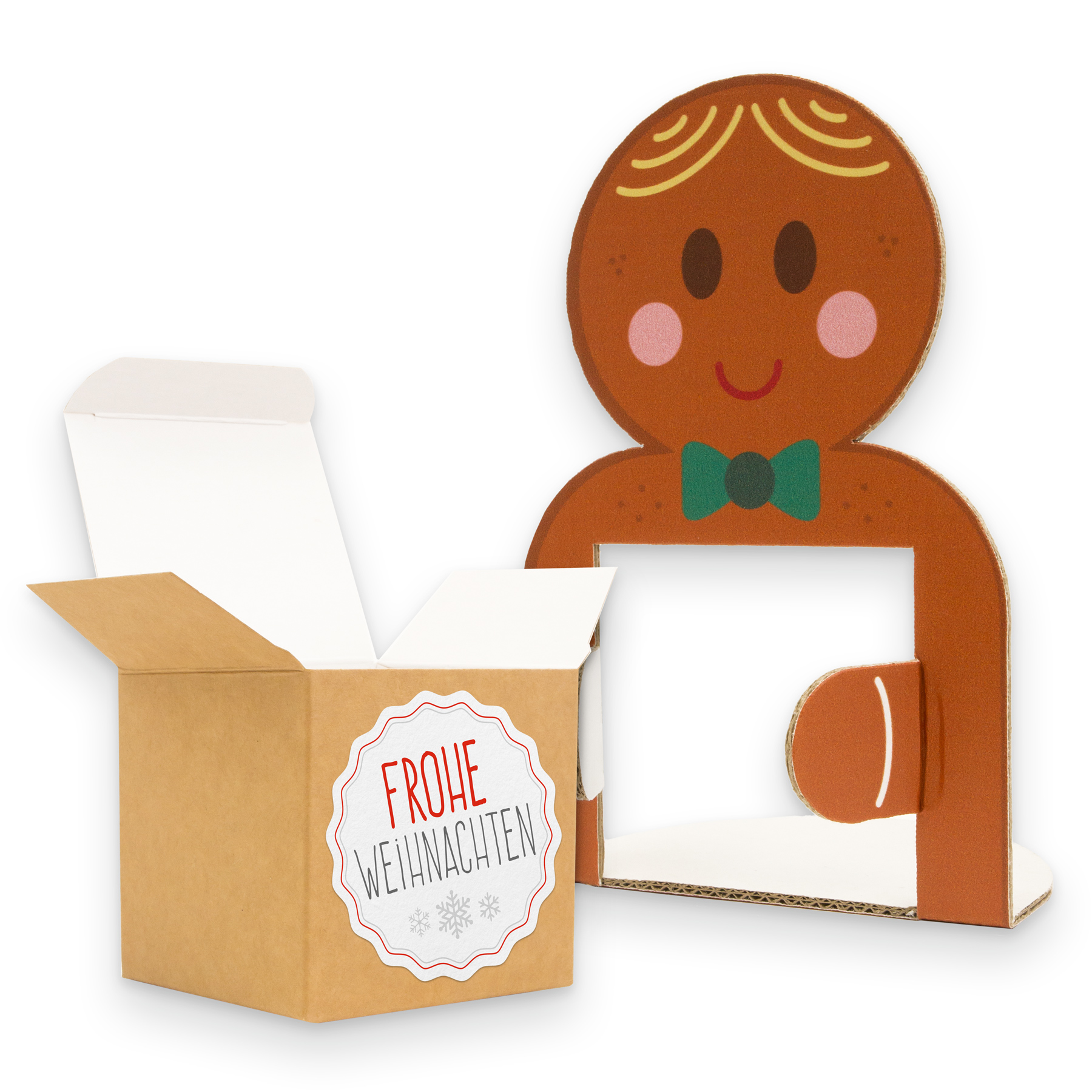 itenga Geschenkverpackung Lebkuchenmann (Motiv 25)