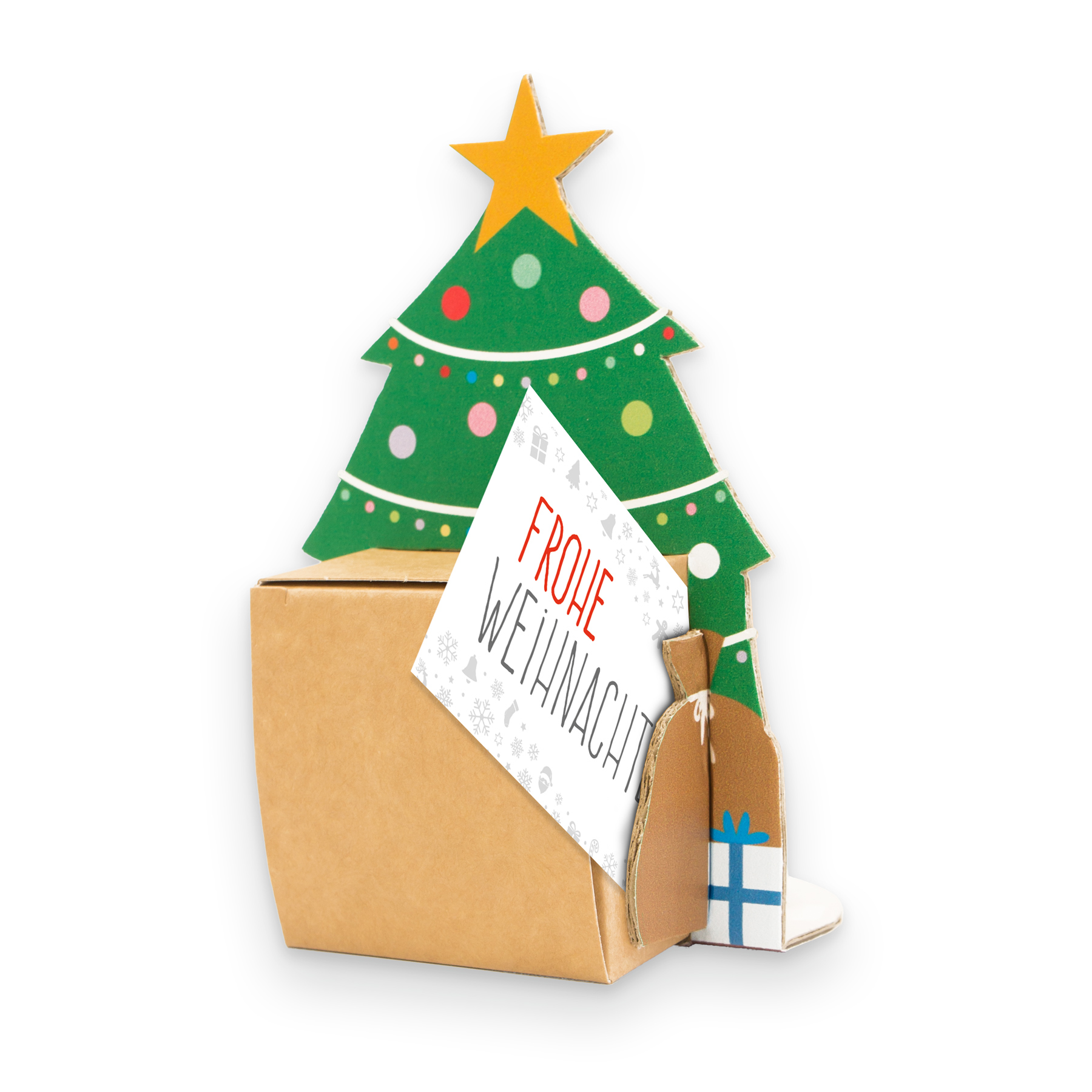 itenga Geschenkverpackung Tannenbaum (Motiv 27)