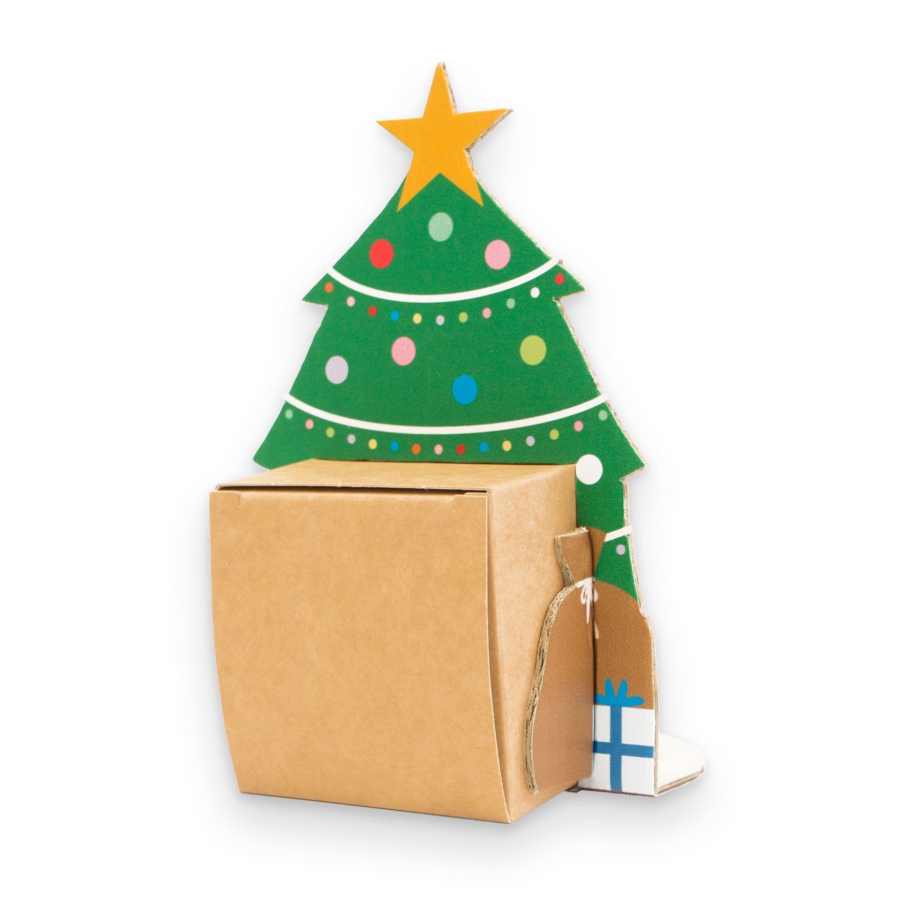 itenga Geschenkverpackung Tannenbaum (Motiv 27)