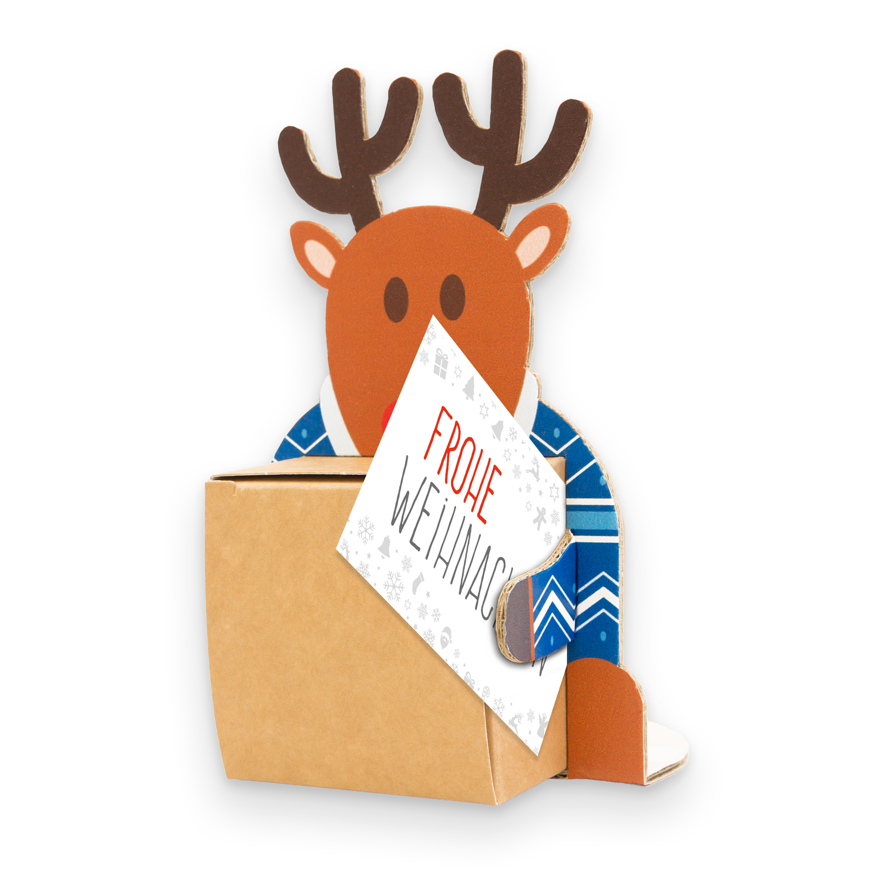 itenga Geschenkverpackung Rentier (Motiv 29)