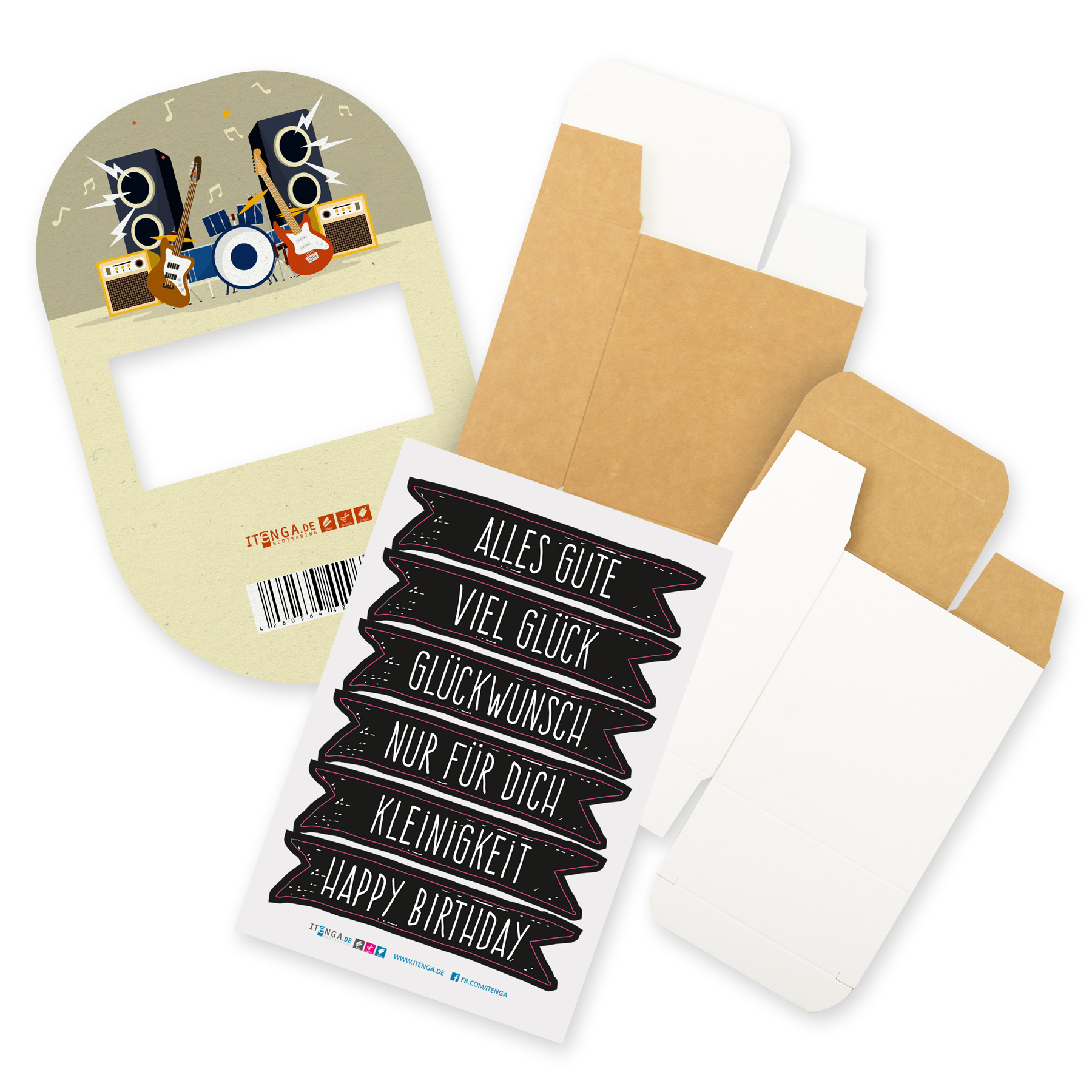 itenga Geldgeschenkverpackung Instrumente Konzert B�hne ...