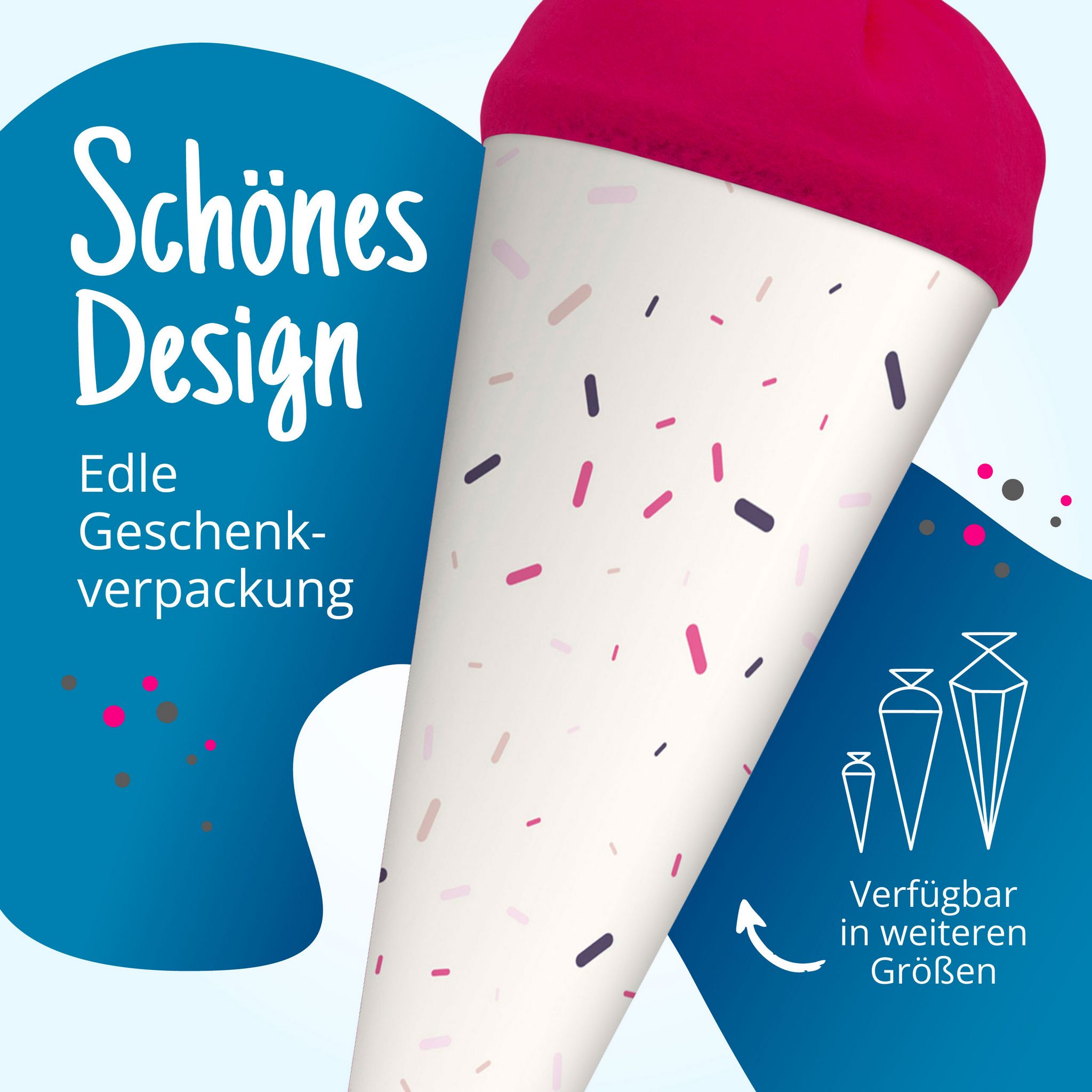 itenga Geschwister Schult�te 35cm "Muster Memphis" Rosa ...