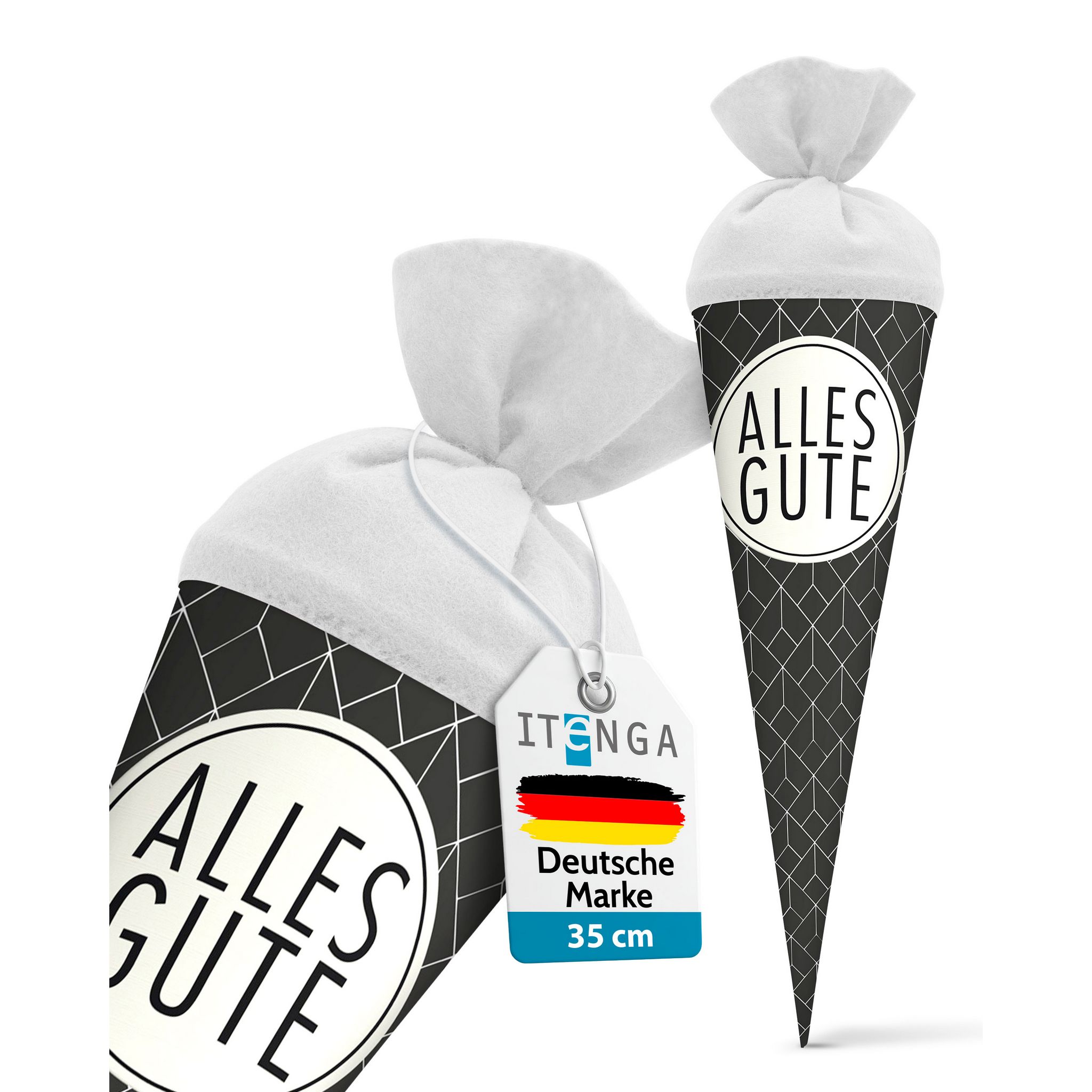 itenga Geschwister Schult�te 35cm Muster abstrakt ALLES ...