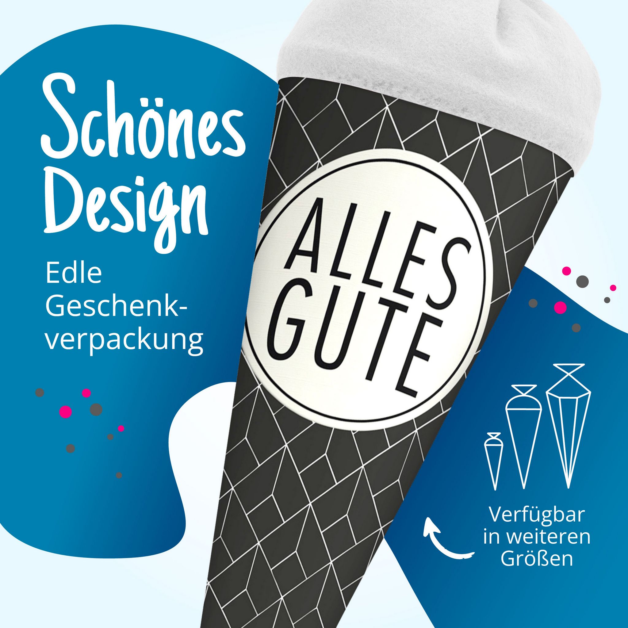 itenga Geschwister Schult�te 35cm Muster abstrakt ALLES ...