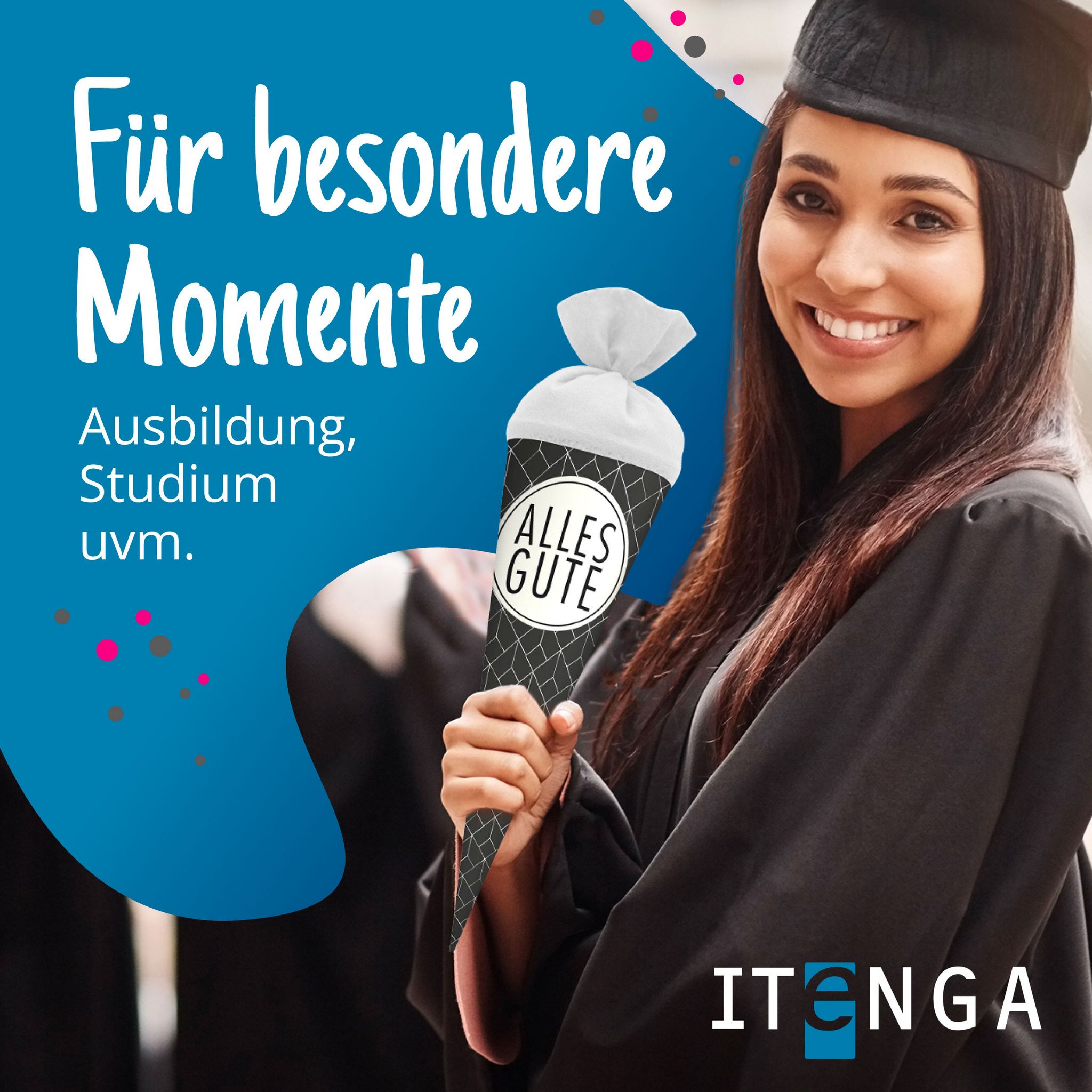 itenga Geschwister Schult�te 35cm Muster abstrakt ALLES ...