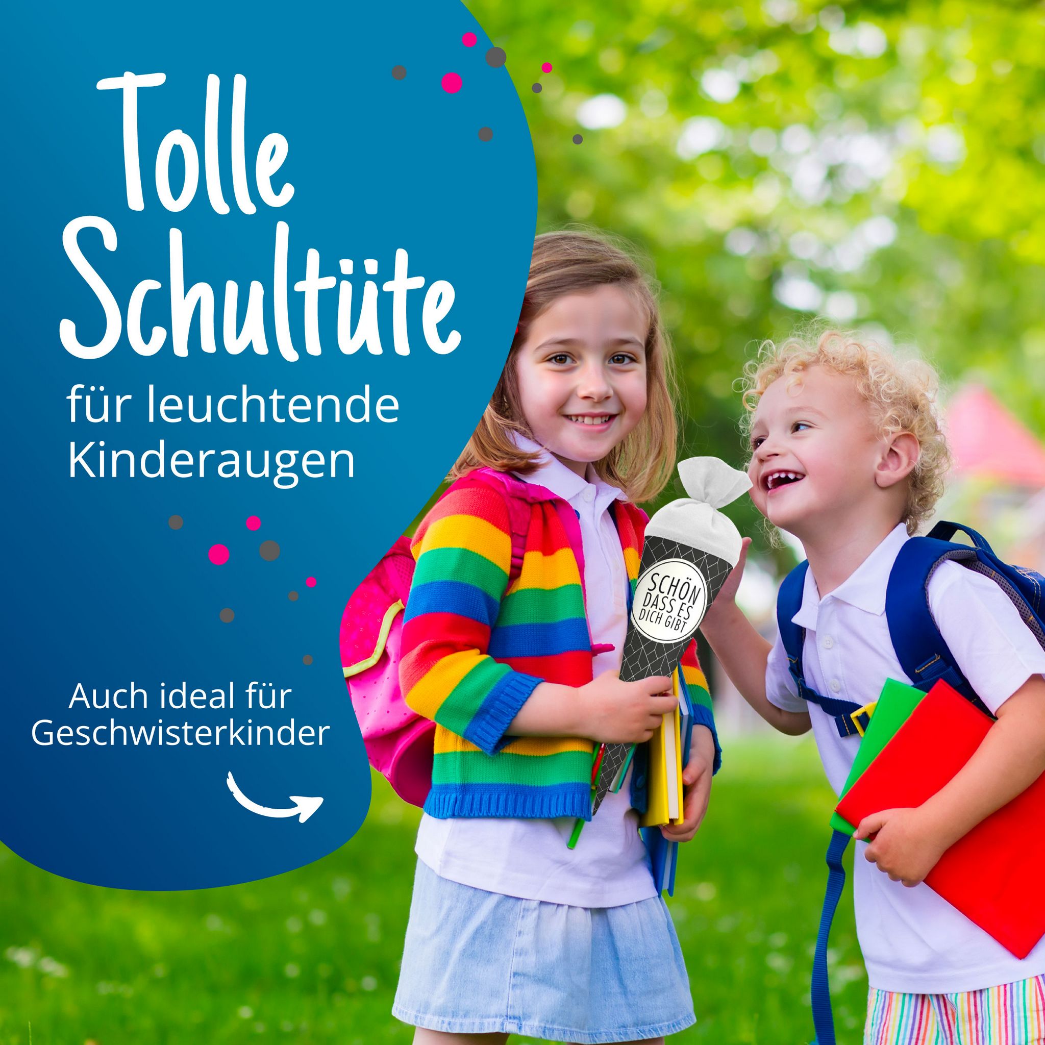 itenga Geschwister Schult�te 35cm Muster abstrakt SCH�N ...