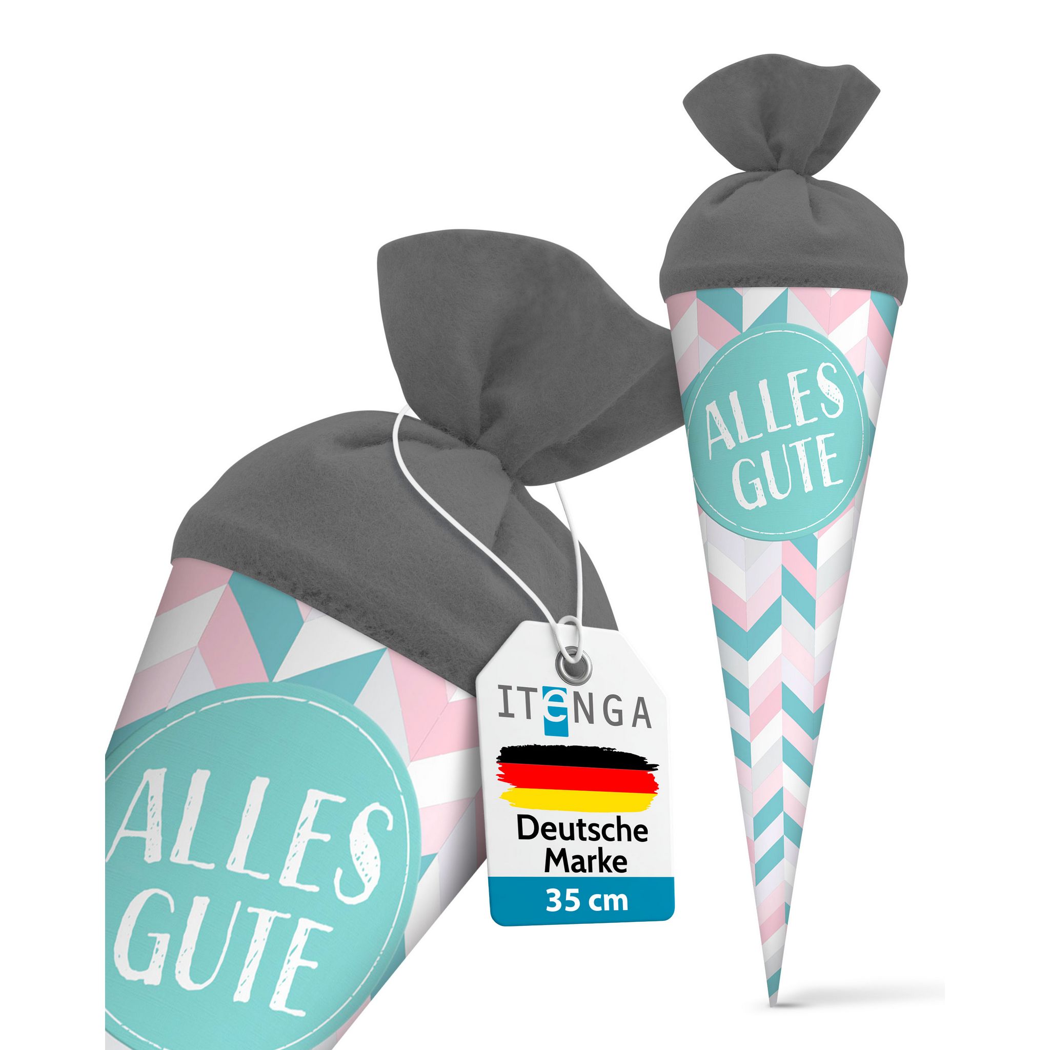 itenga Geschwister Schult�te 35cm Muster Streifen ALLES ...