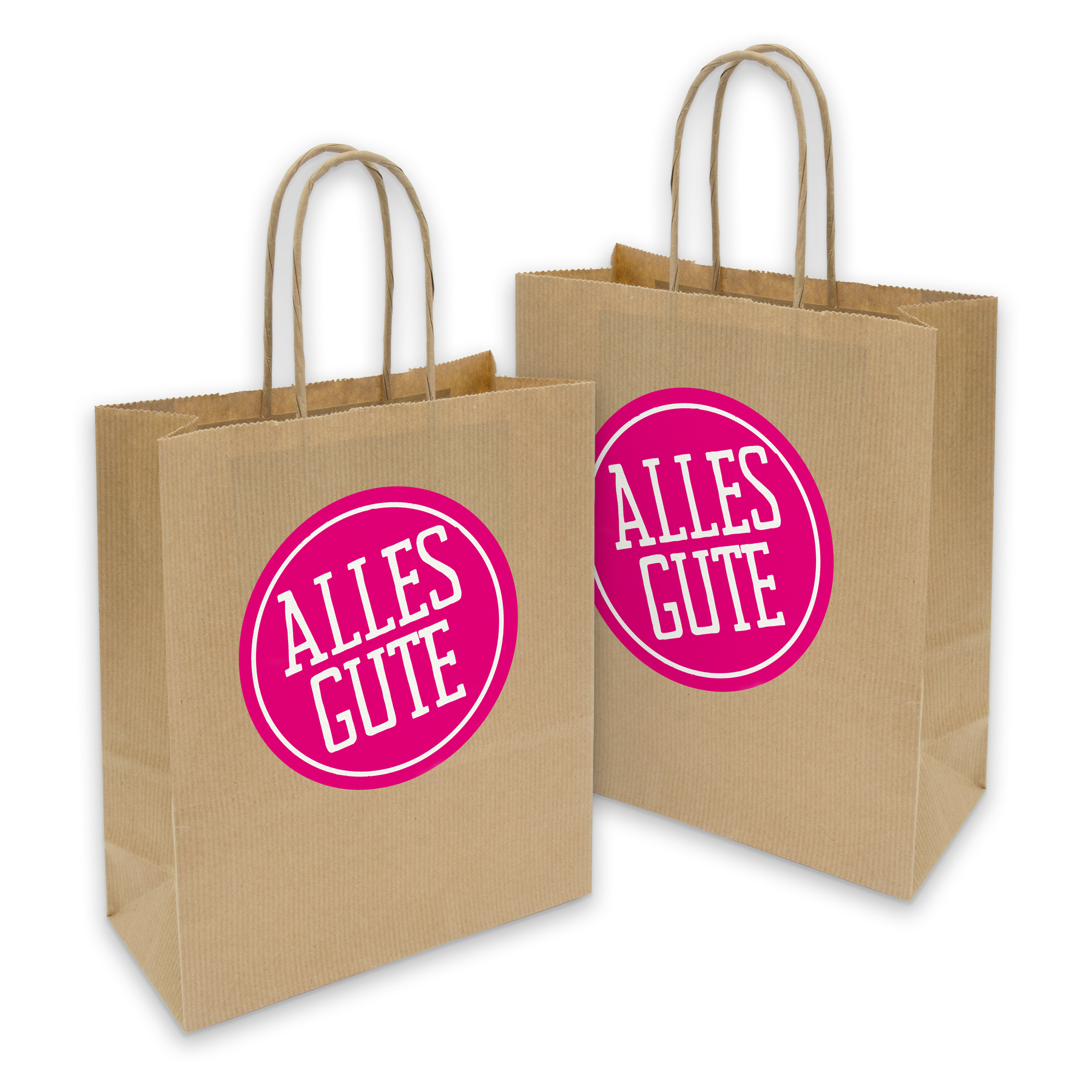 itenga 5x Geschenkt�te mit Kordel 18x8x22cm + Sticker AL...
