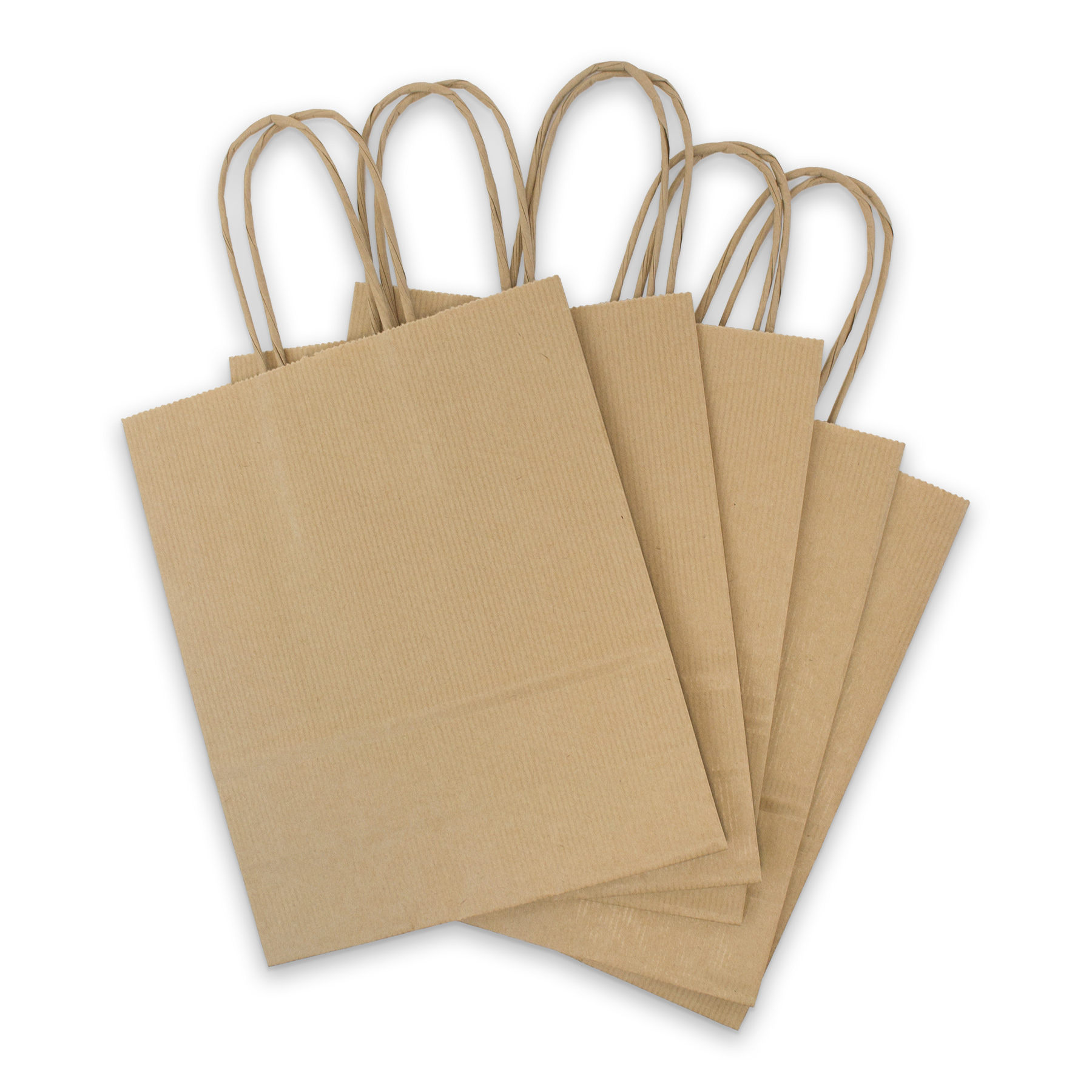 itenga 5x Geschenkt�te mit Kordel 18x8x22cm + Sticker AL...