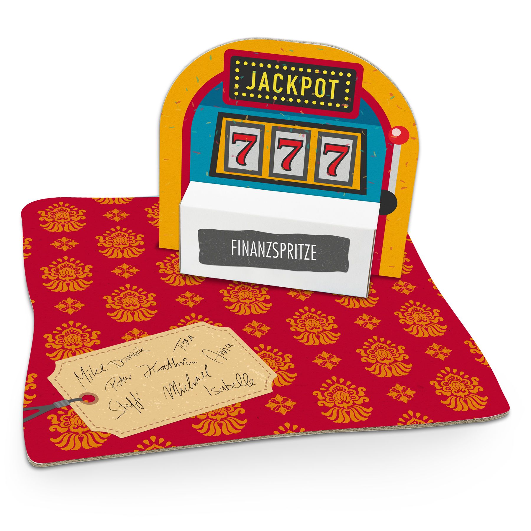itenga Geldgeschenkverpackung Einarmiger Bandit Jackpot ...