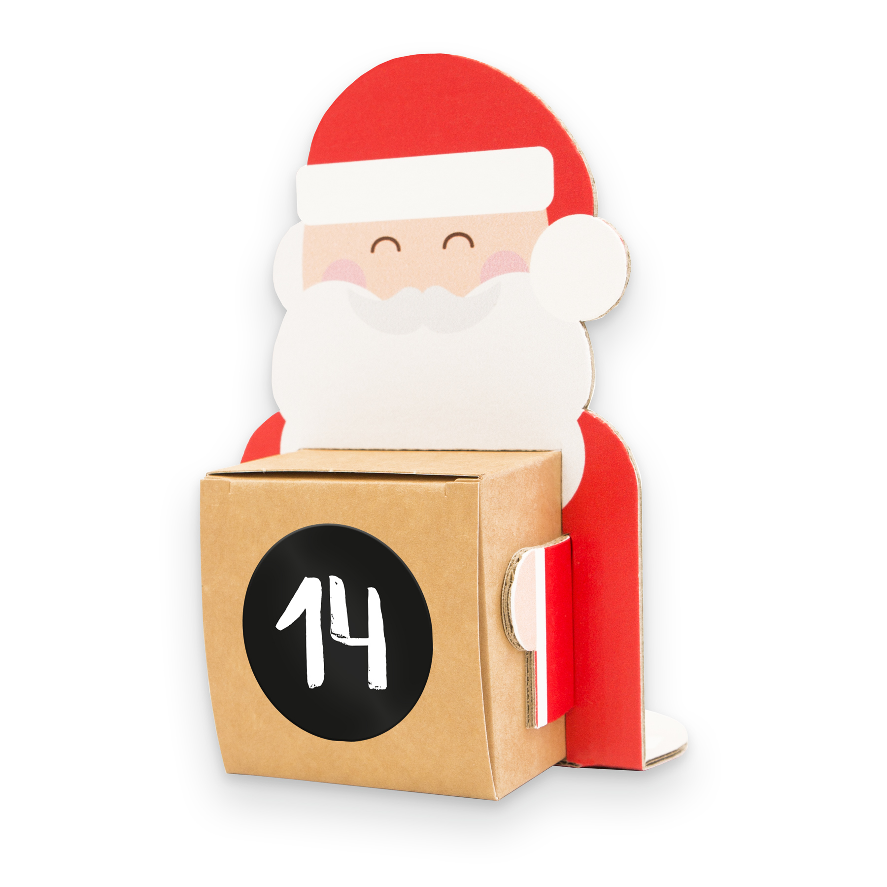 itenga Weihnachtsbande Adventskalender 24 Figuren + 24 W...