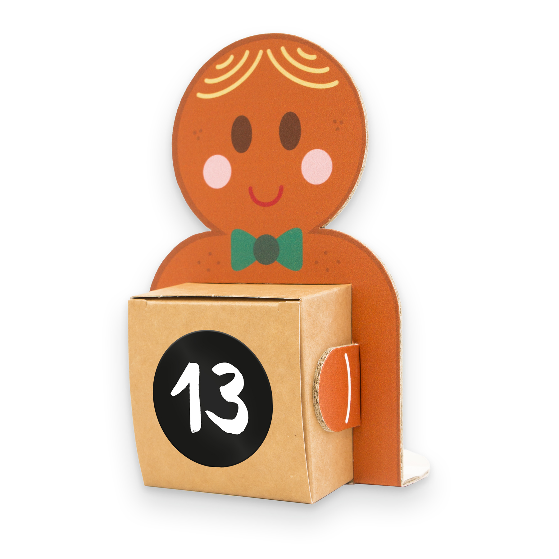 itenga Weihnachtsbande Adventskalender 24 Figuren + 24 W...