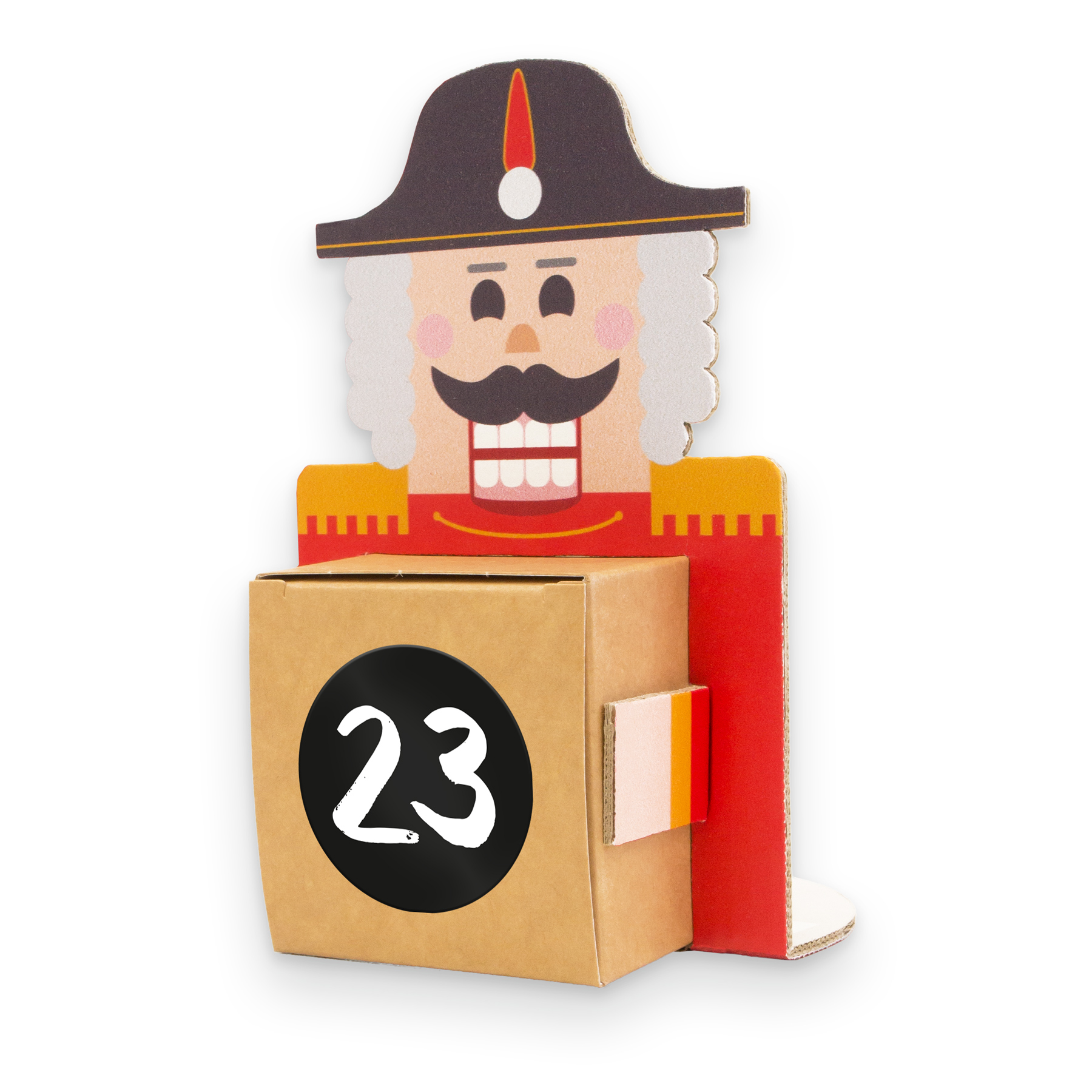 itenga Weihnachtsbande Adventskalender 24 Figuren + 24 W...