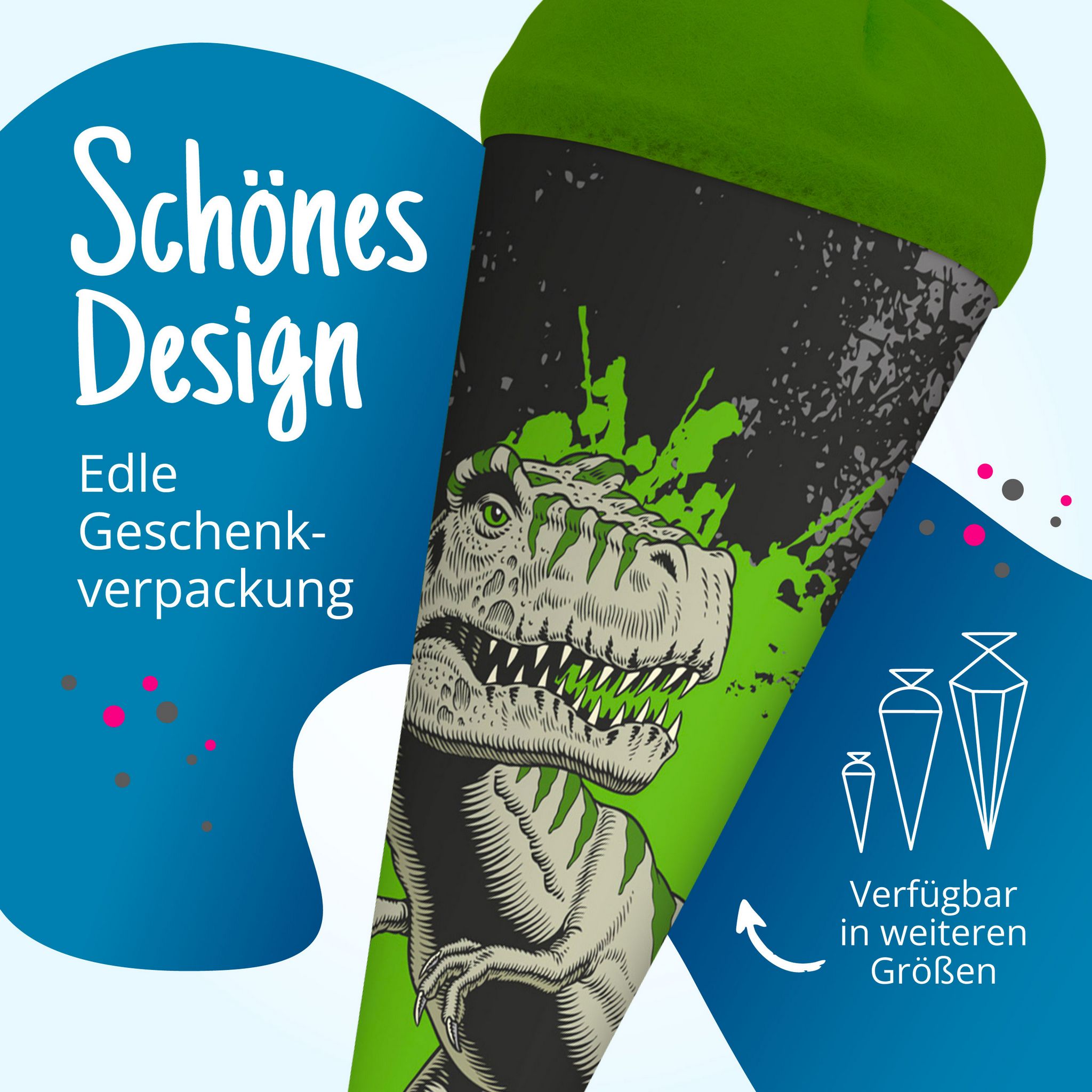 itenga Geschwister Schult�te 35cm "T-Rex"