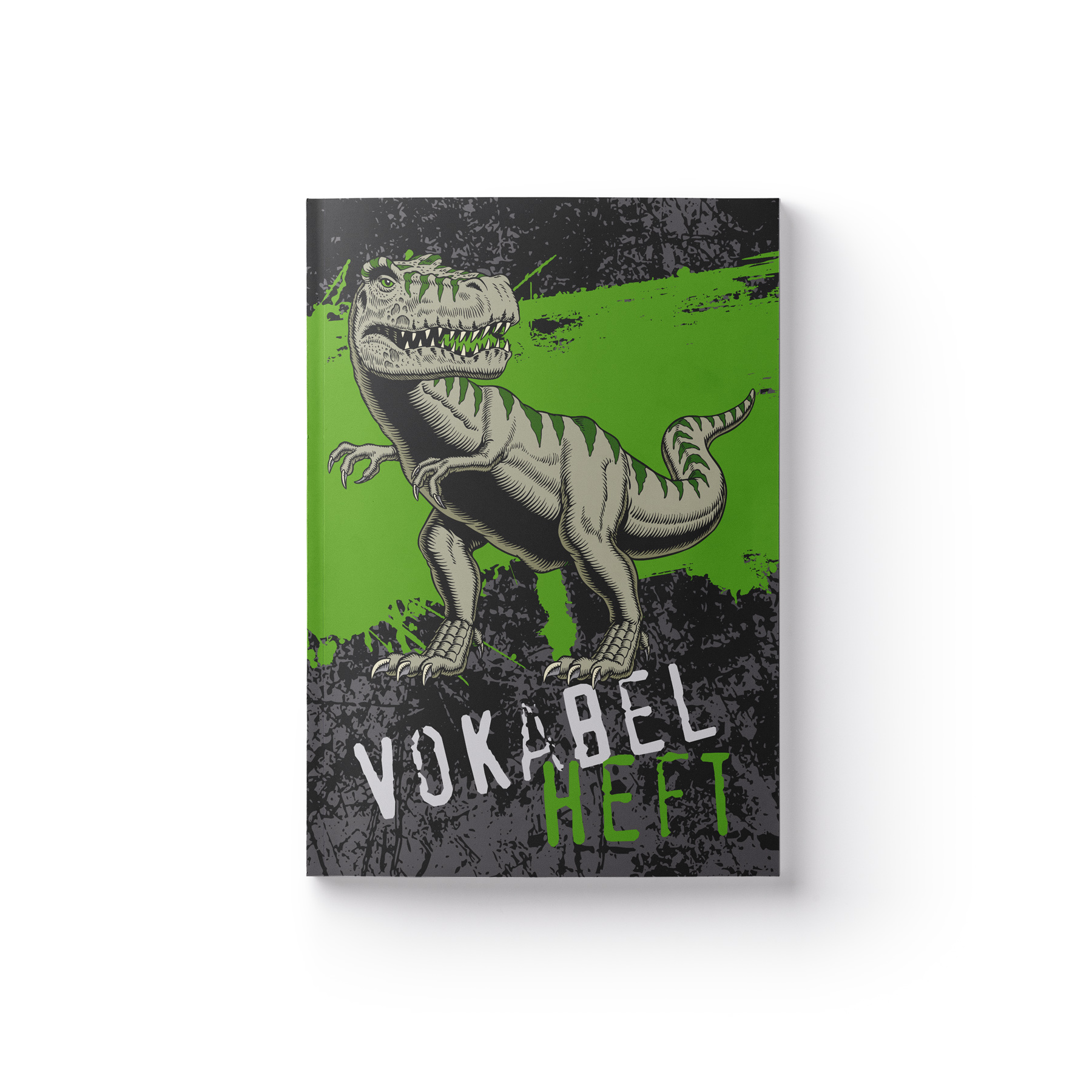 itenga Vokabelheft T-Rex DIN A5, 56 Seiten 100g Naturpapier