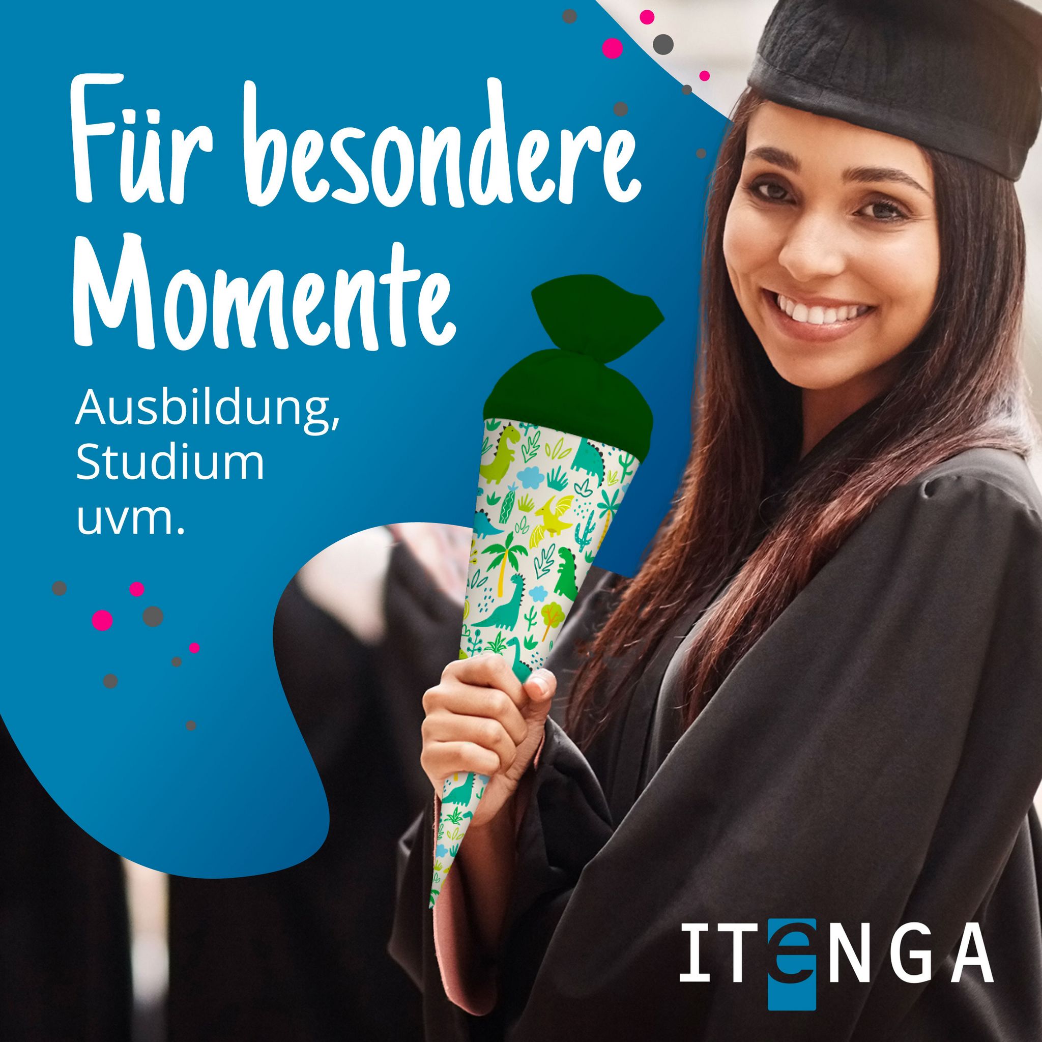 itenga Geschwister Schult�te 35cm "Dinos"