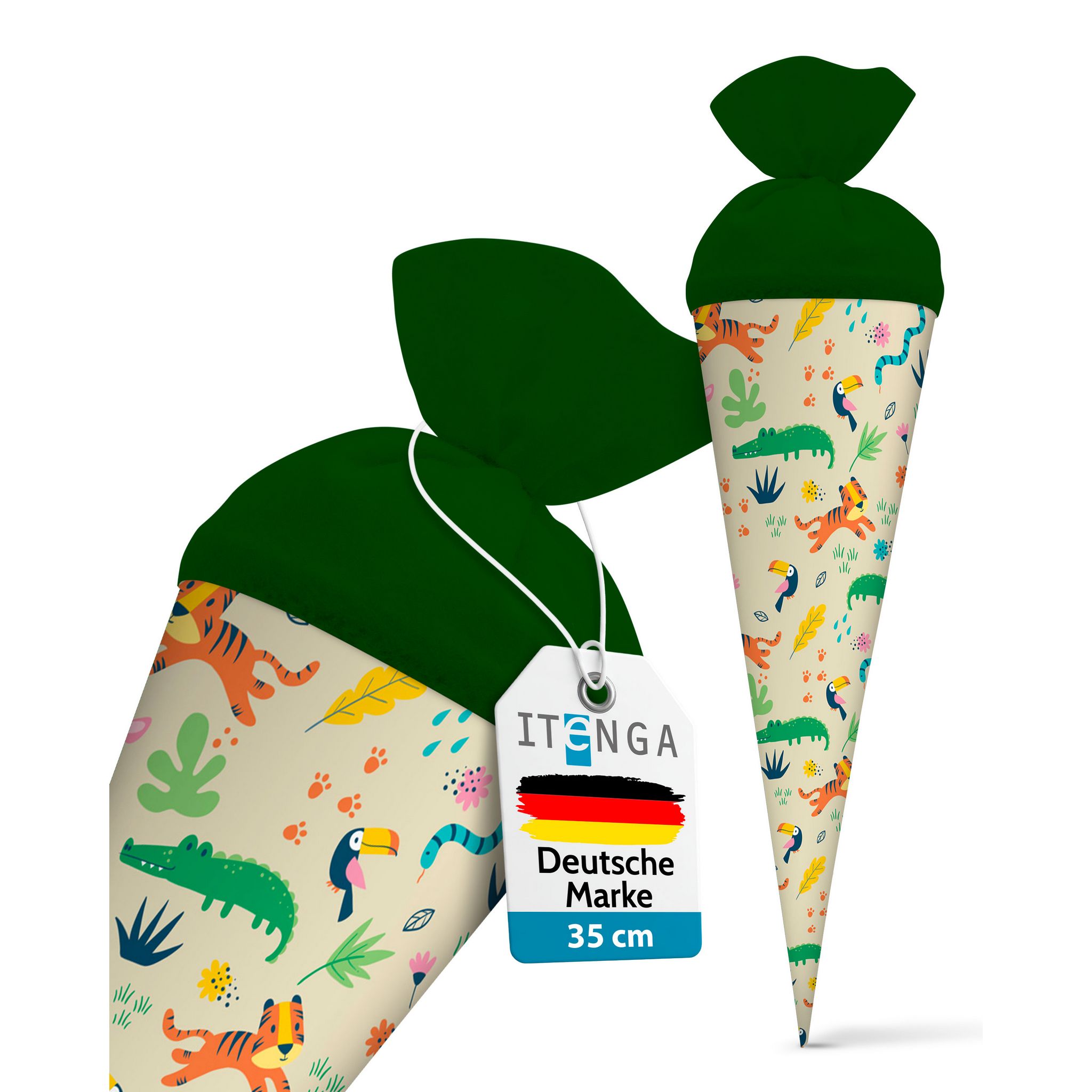 itenga Geschwister Schult�te 35cm "Dschungeltiere"