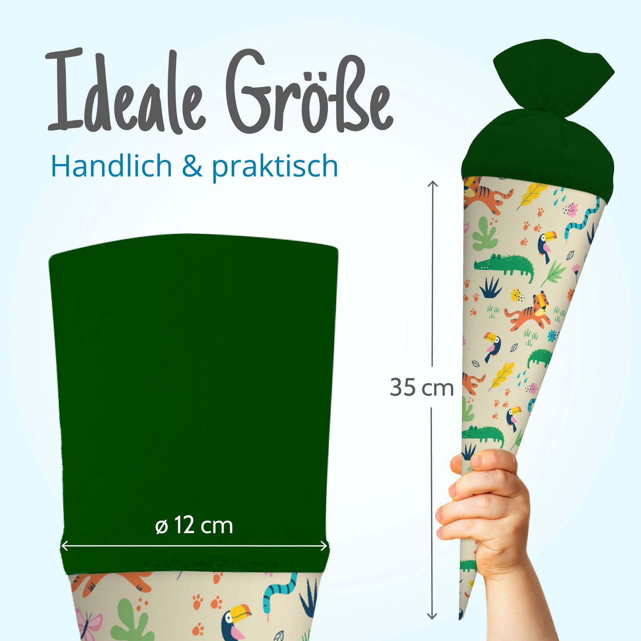 itenga Geschwister Schult�te 35cm "Dschungeltiere"