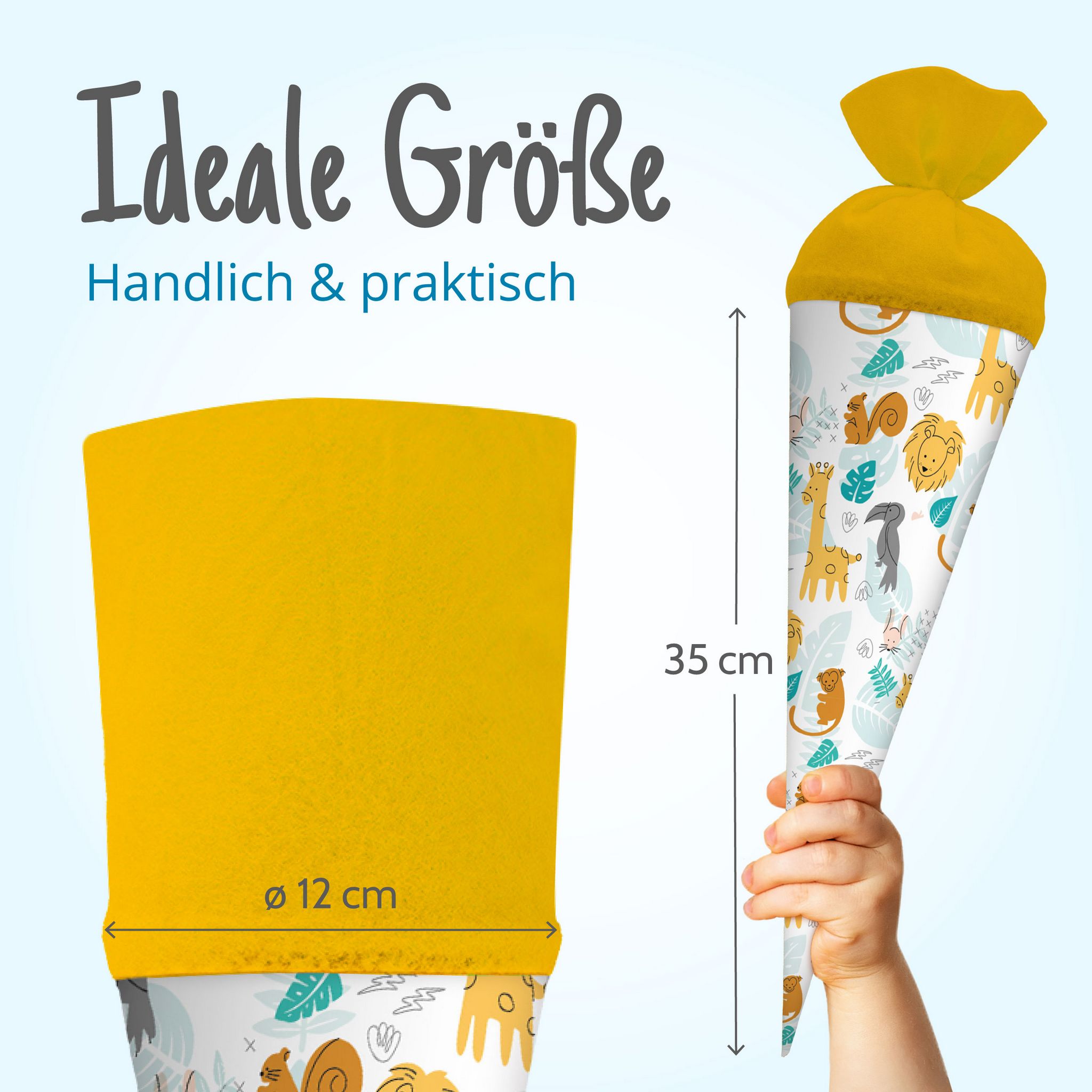 itenga Geschwister Schult�te 35cm "Afrikanische Tiere"