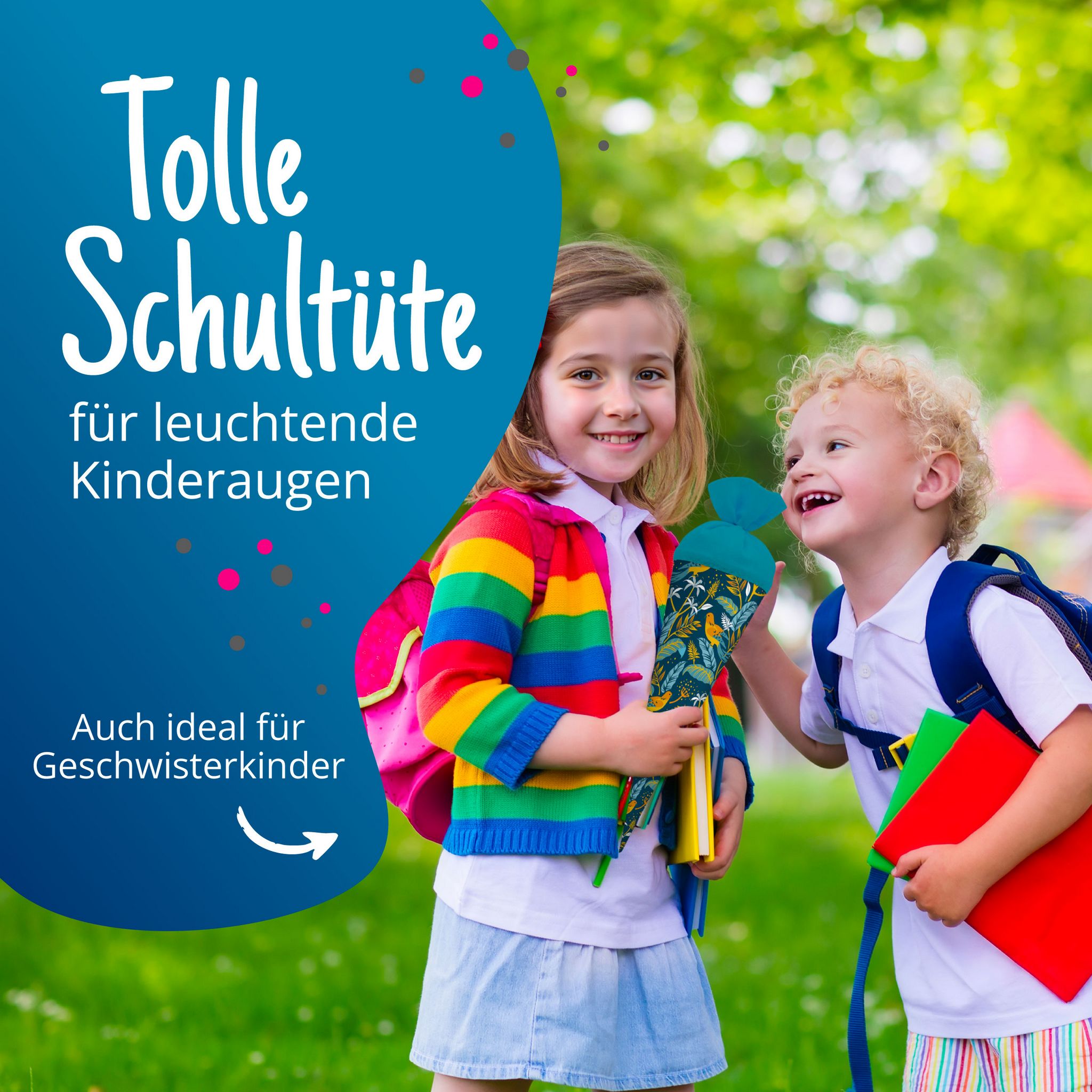 itenga Geschwister Schult�te 35cm "V�gel"