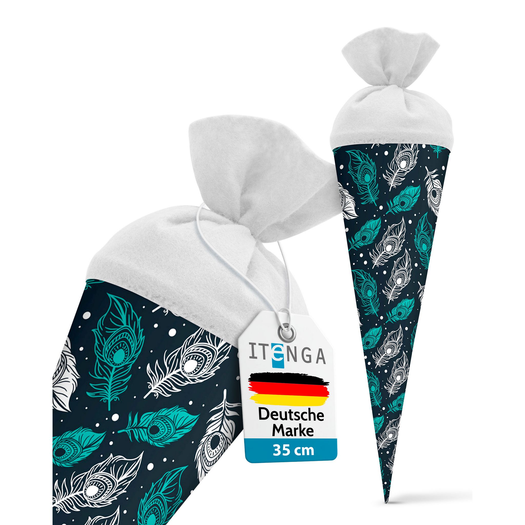itenga Geschwister Schult�te 35cm "Federn"
