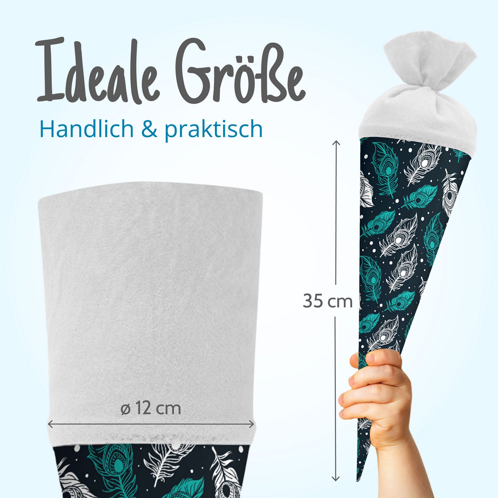 itenga Geschwister Schult�te 35cm "Federn"
