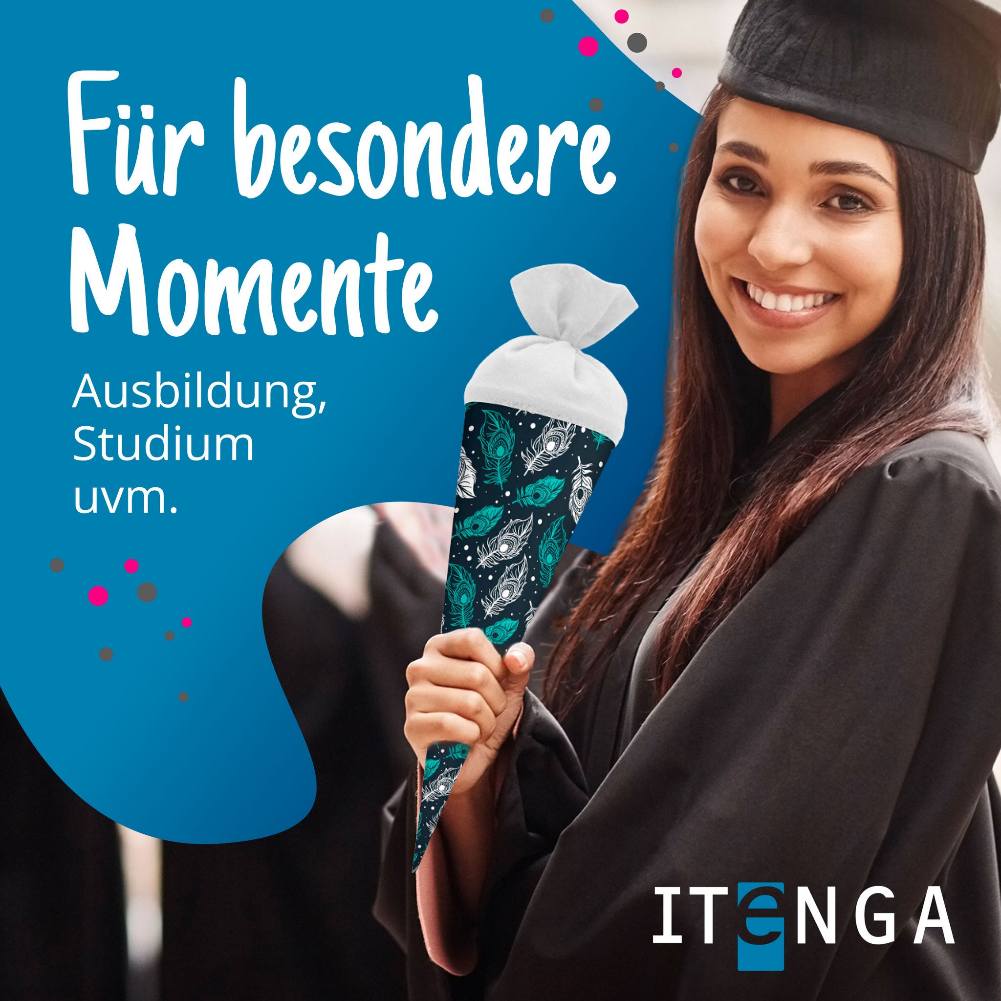 itenga Geschwister Schult�te 35cm "Federn"