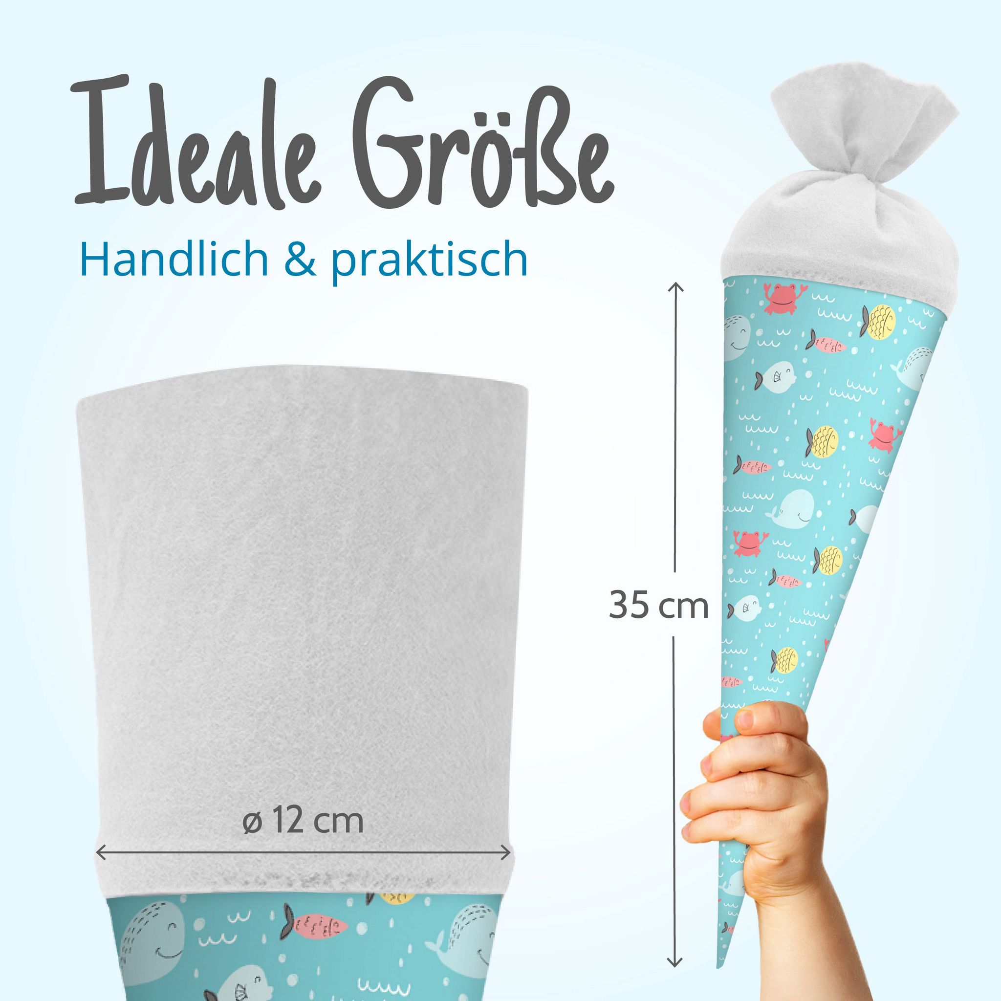 itenga Geschwister Schult�te 35cm "Fische"