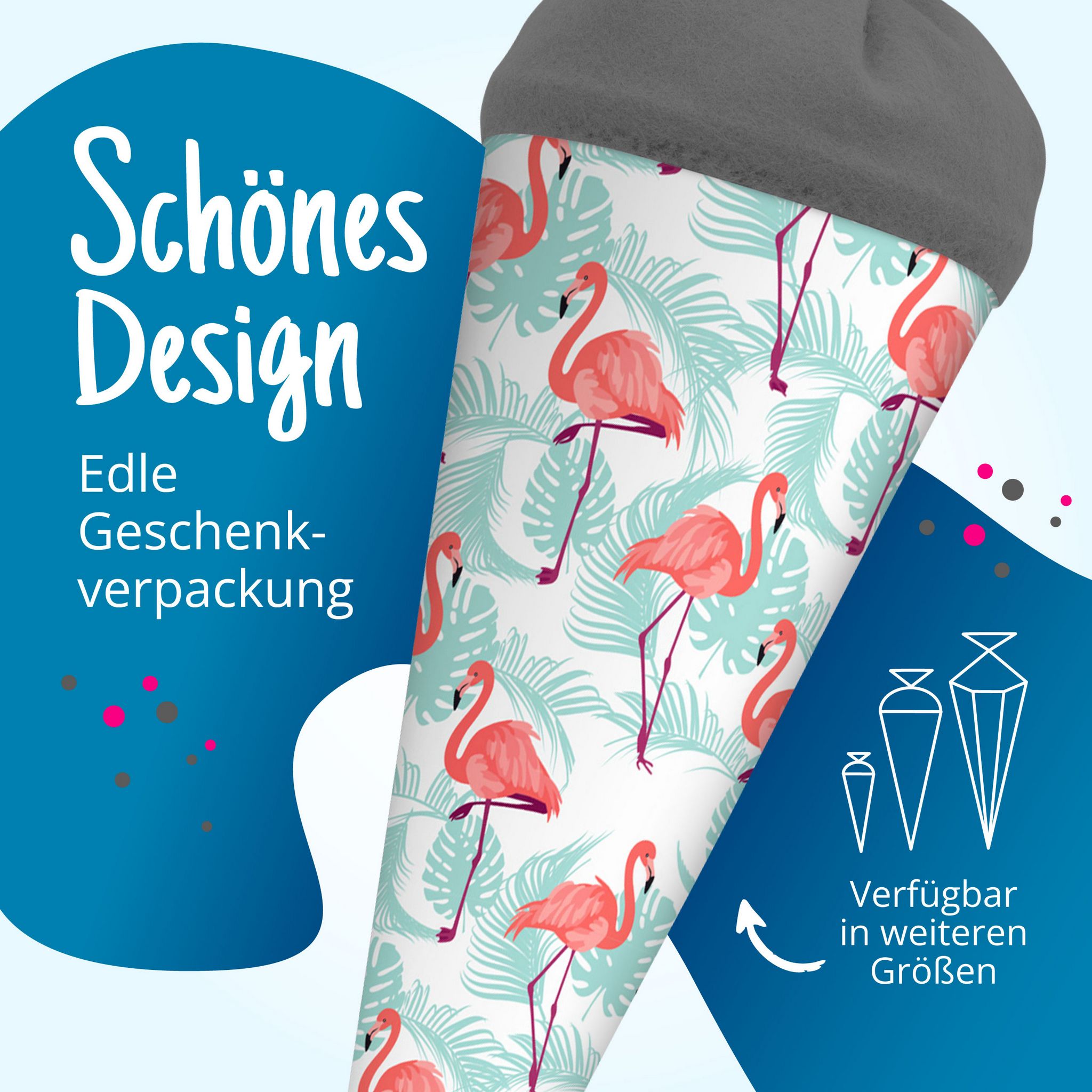 itenga Geschwister Schult�te 35cm "Flamingo"