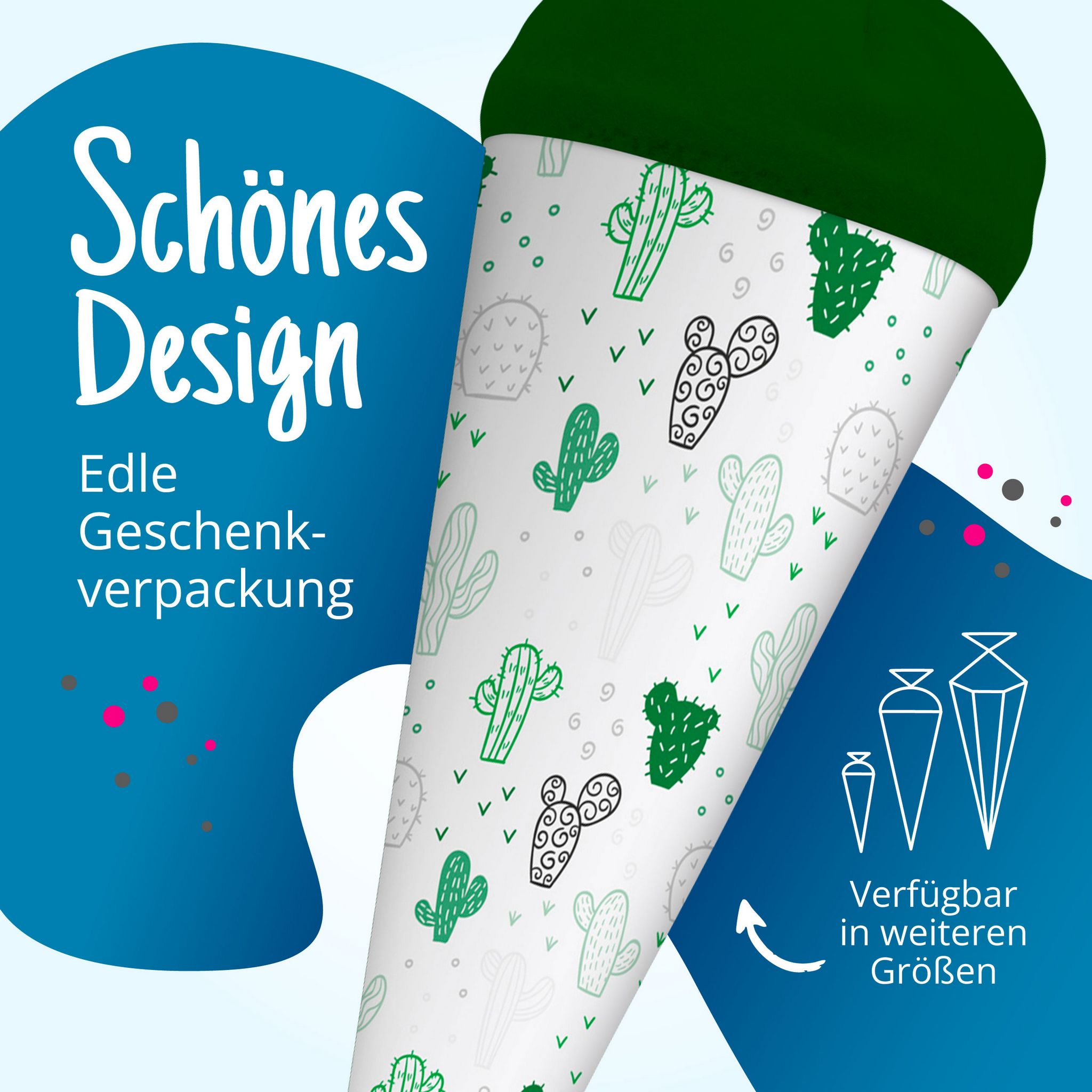 itenga Geschwister Schult�te 35cm "Kaktus"