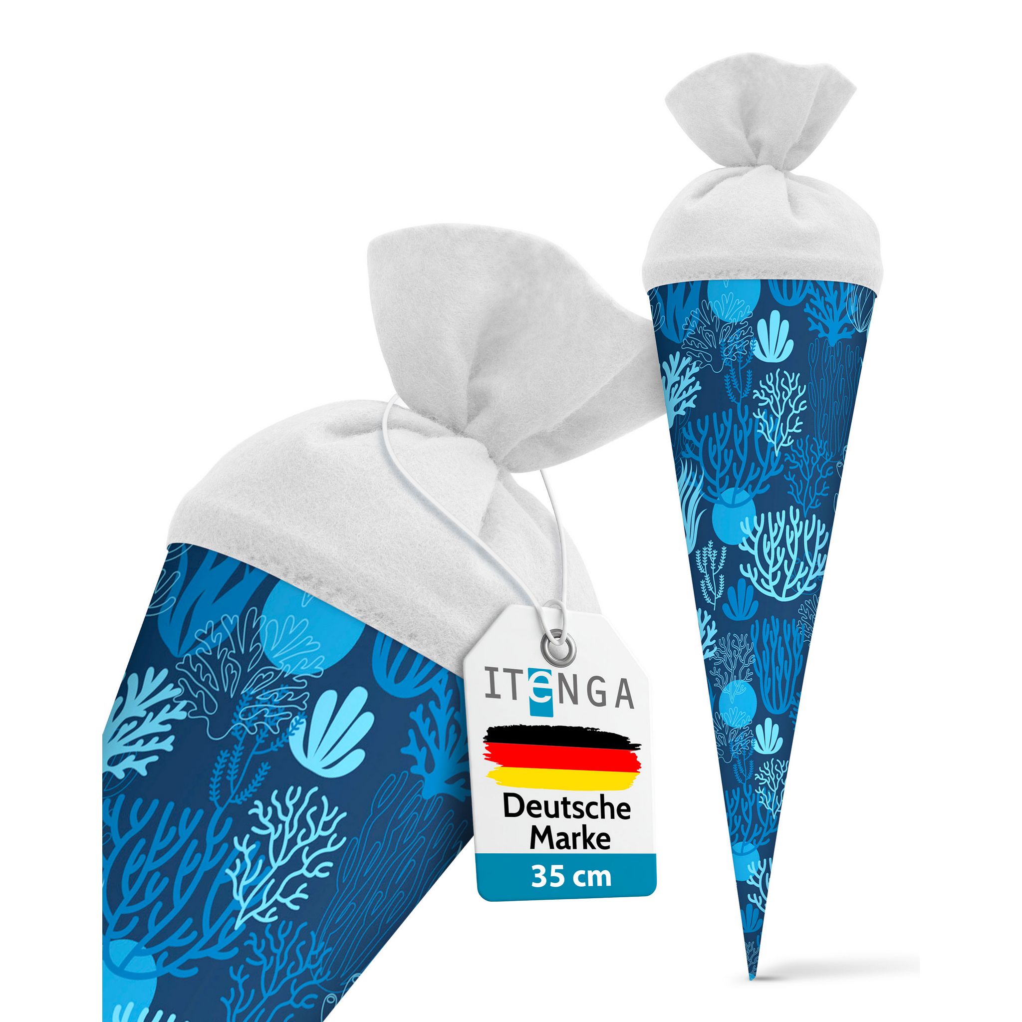 itenga Geschwister Schult�te 35cm "Korallen"